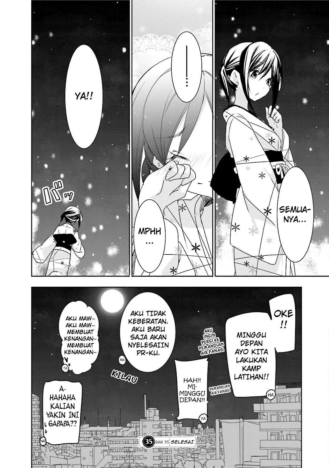 Hanayamata Chapter 35 - halaman 29