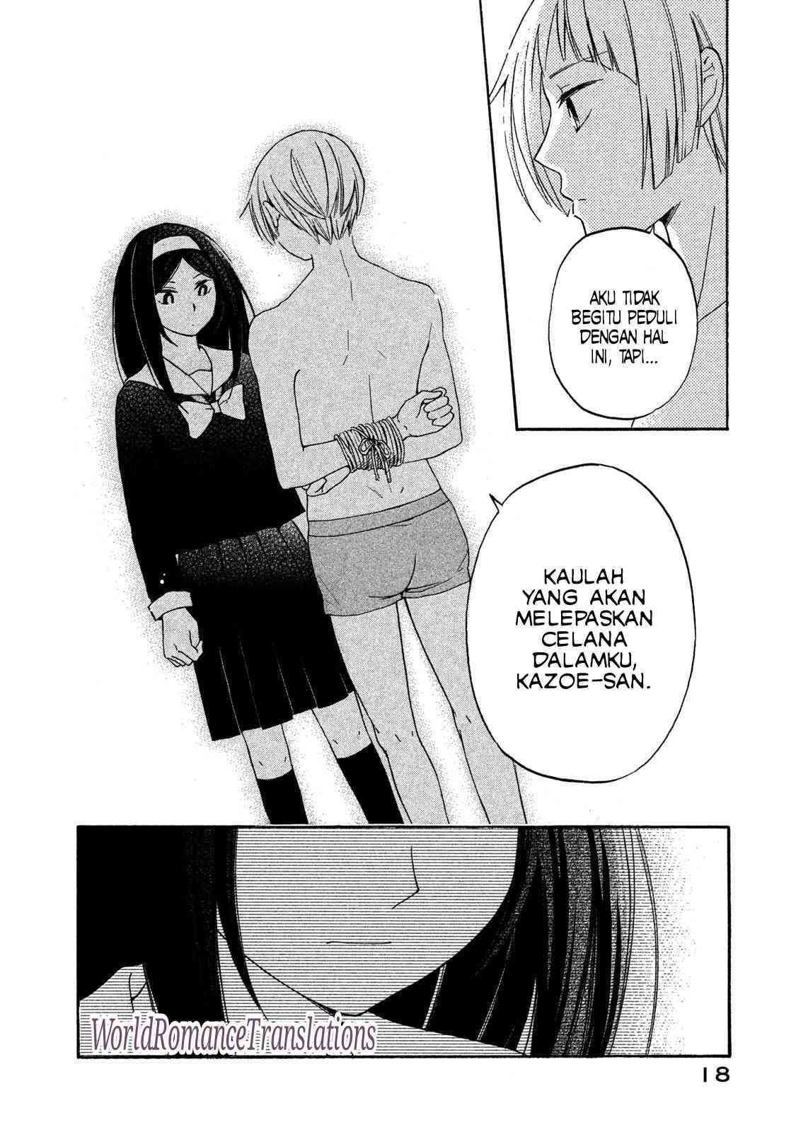 Hanazono and Kazoe’s Bizzare After School Rendezvous Chapter 1 - halaman 17