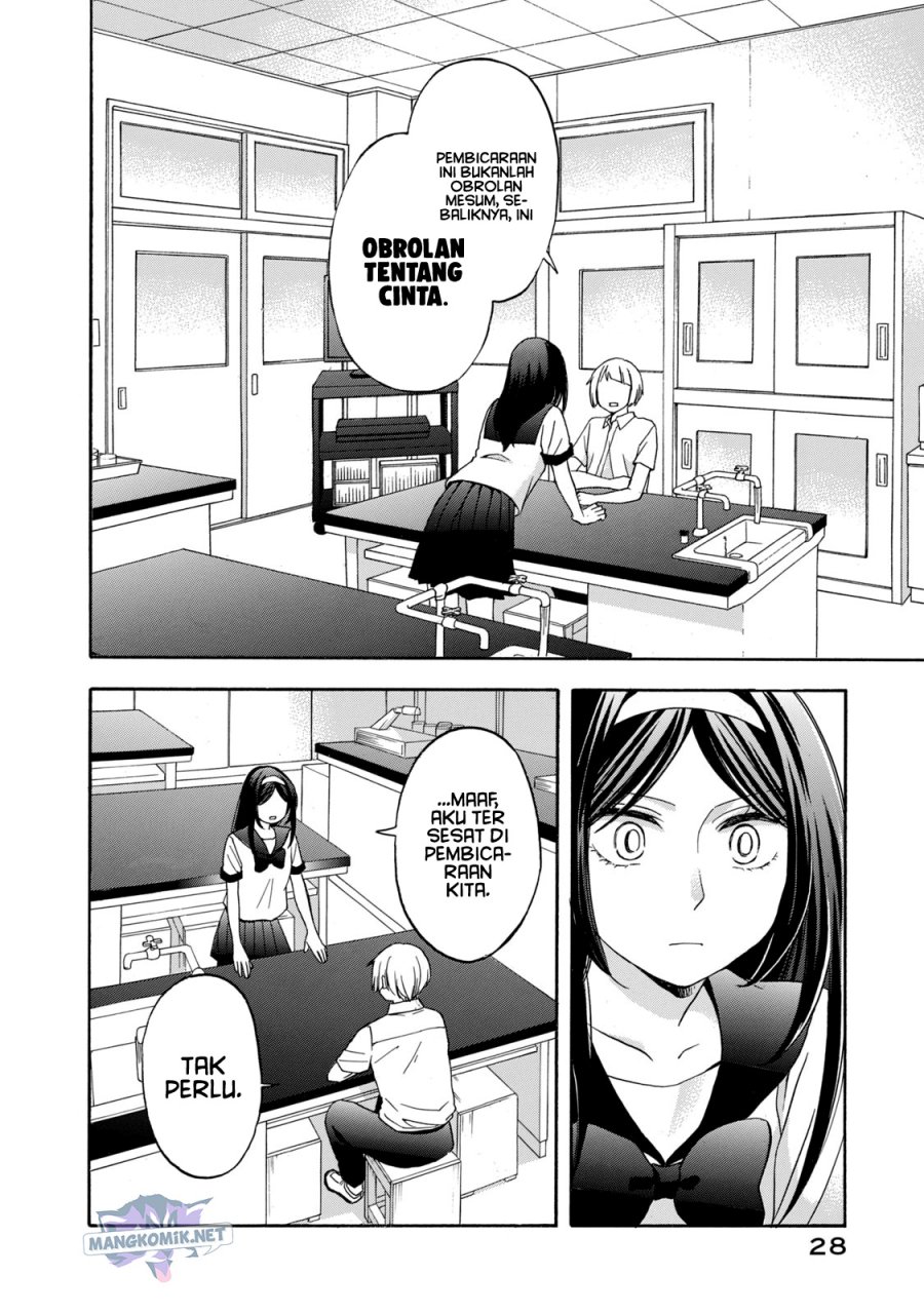 Hanazono and Kazoe’s Bizzare After School Rendezvous Chapter 10 - halaman 9