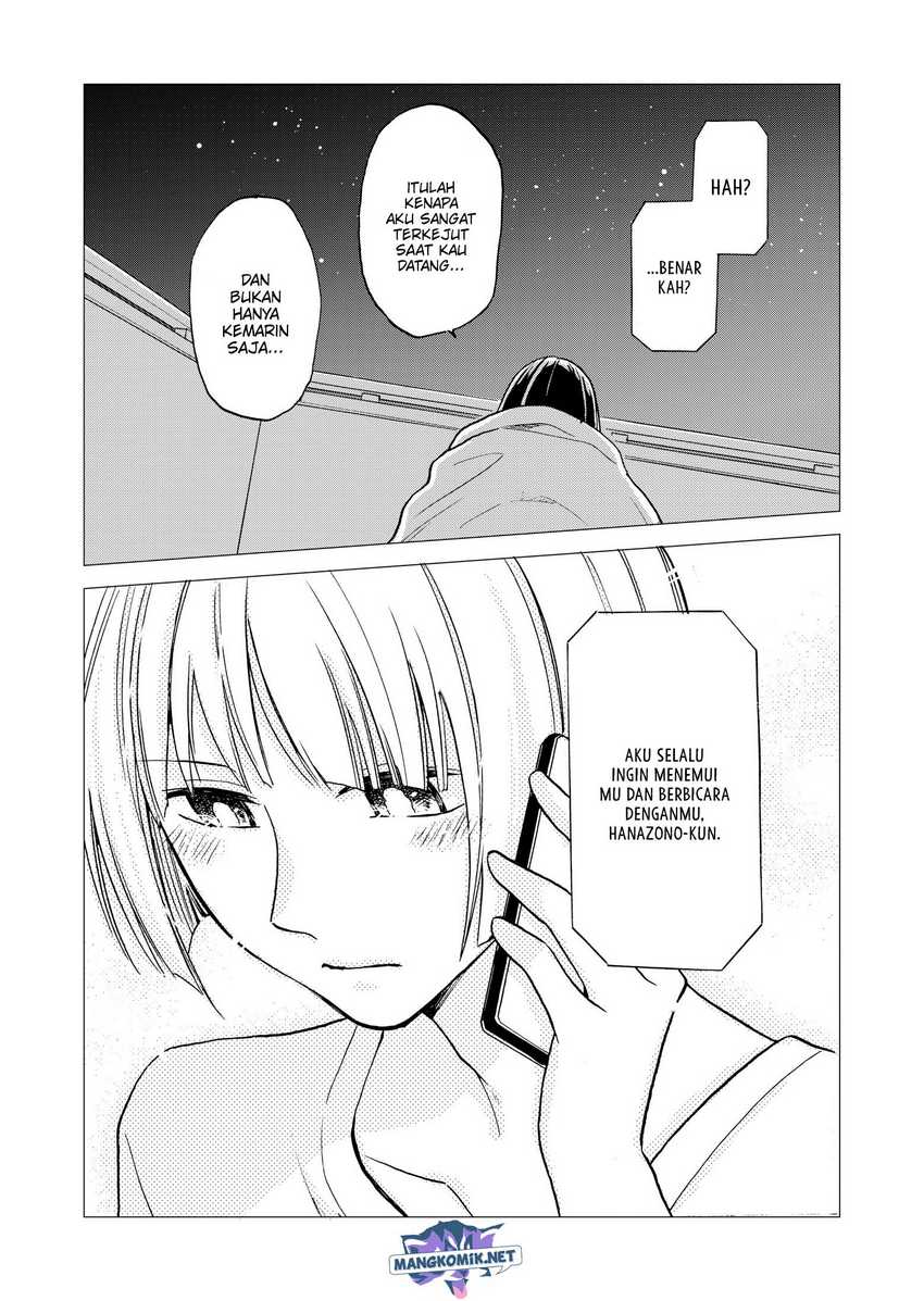Hanazono and Kazoe’s Bizzare After School Rendezvous Chapter 27.5 - halaman 6