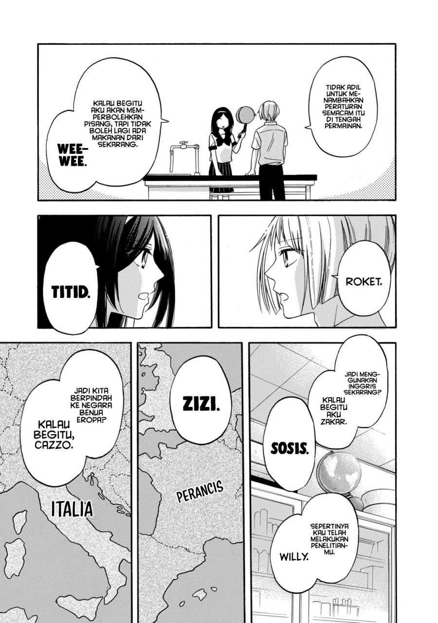Hanazono and Kazoe’s Bizzare After School Rendezvous Chapter 9 - halaman 10