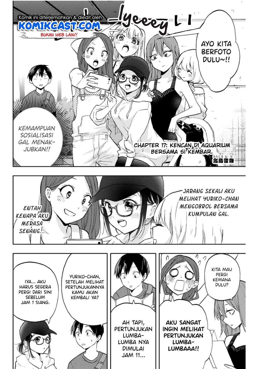 Hanazono Twins Chapter 17 - halaman 3