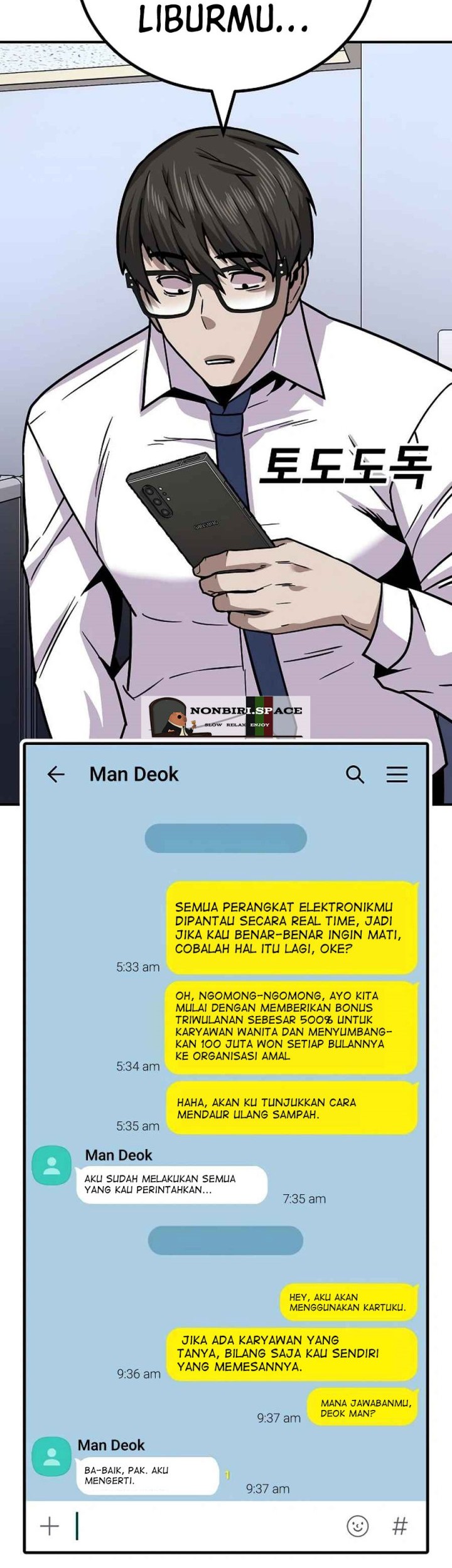 Hand Over the Money! Chapter 9 - halaman 53