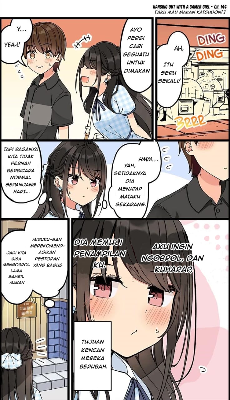 Hanging Out with a Gamer Girl Chapter 144 - halaman 1