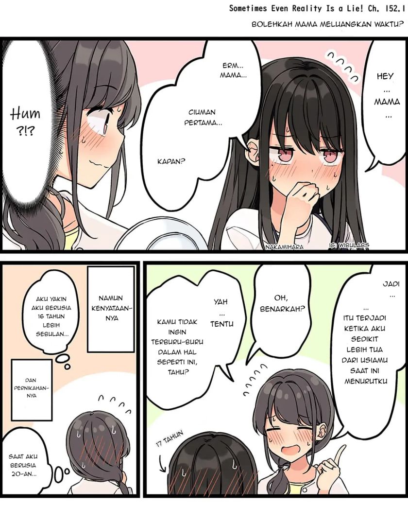 Hanging Out with a Gamer Girl Chapter 152.1 - halaman 1