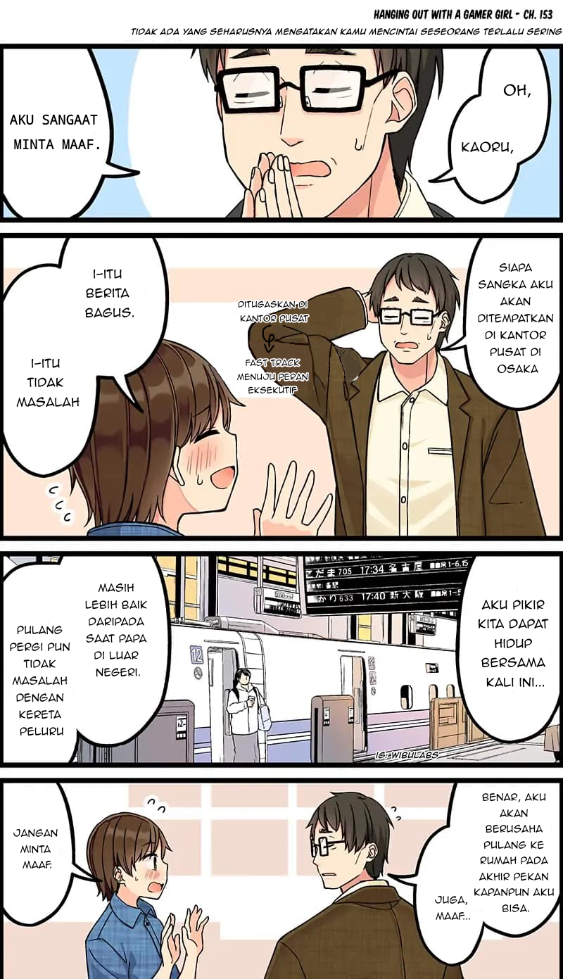 Hanging Out with a Gamer Girl Chapter 153 - halaman 1
