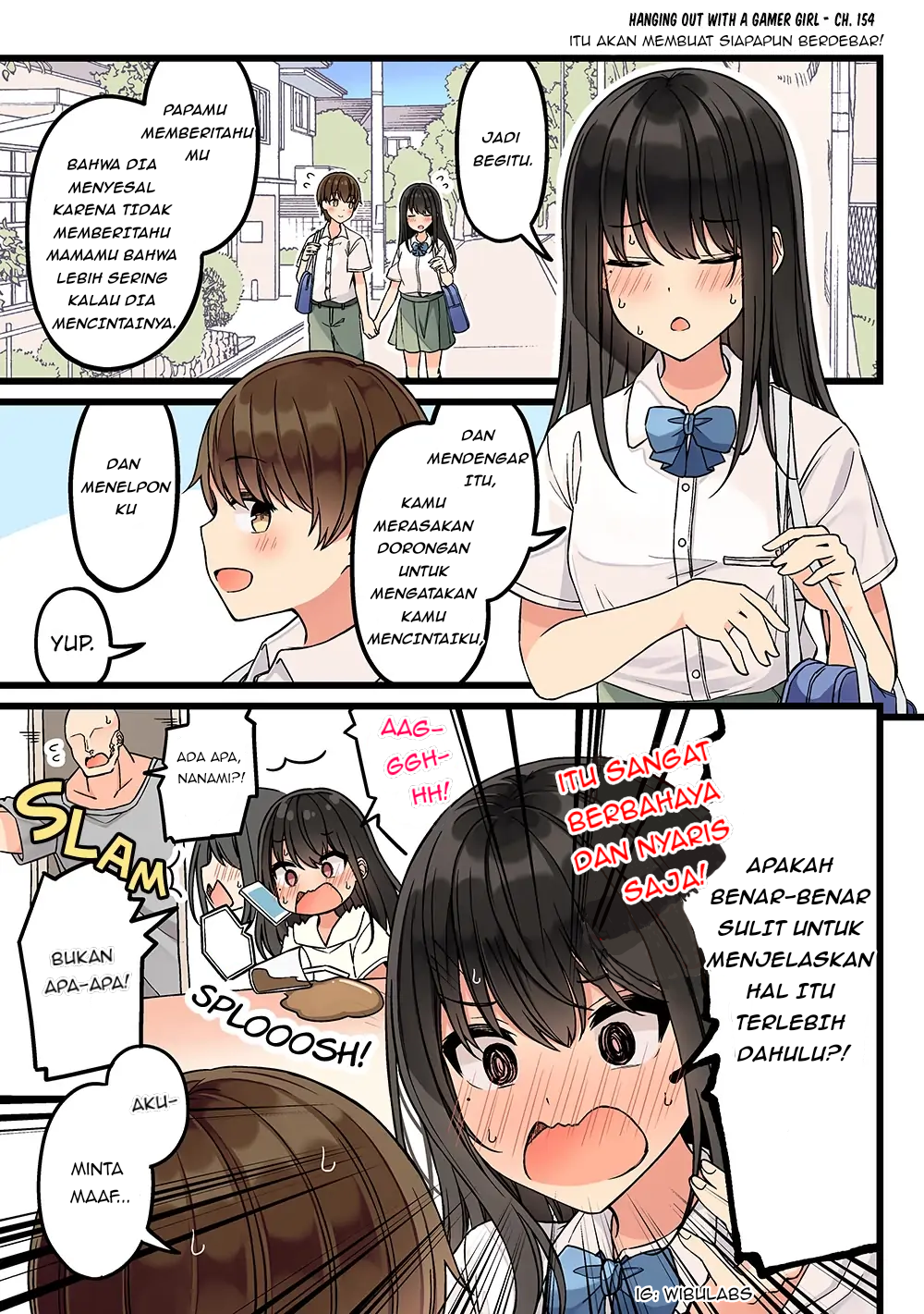 Hanging Out with a Gamer Girl Chapter 154 - halaman 1
