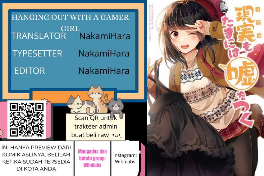 Hanging Out with a Gamer Girl Chapter 155 - halaman 1