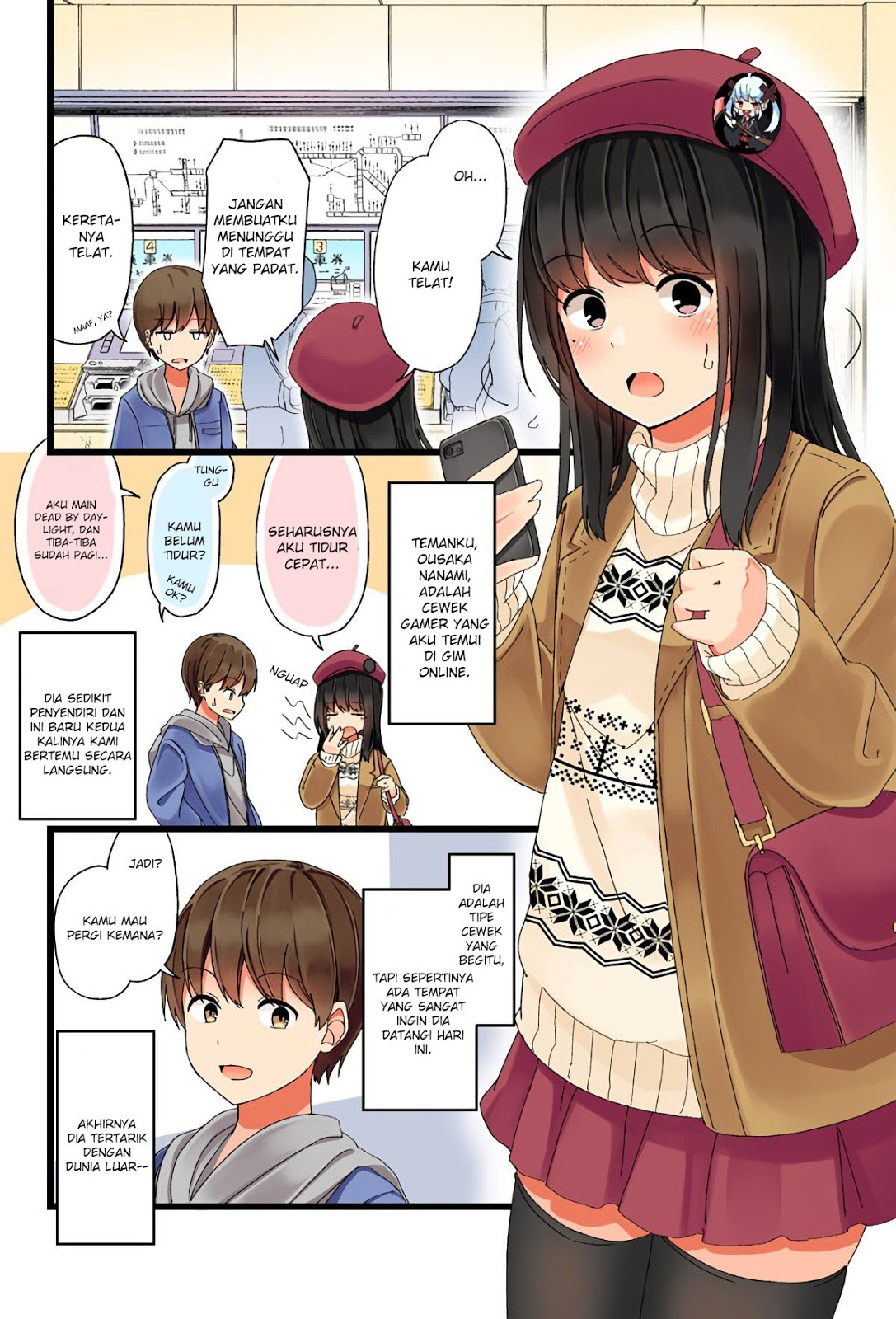 Hanging Out with a Gamer Girl Chapter 2 - halaman 2