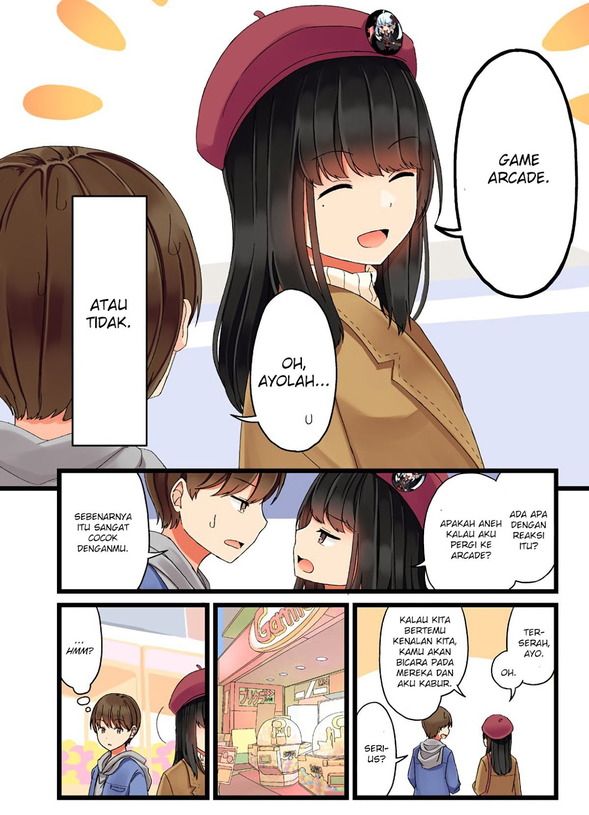 Hanging Out with a Gamer Girl Chapter 2 - halaman 3