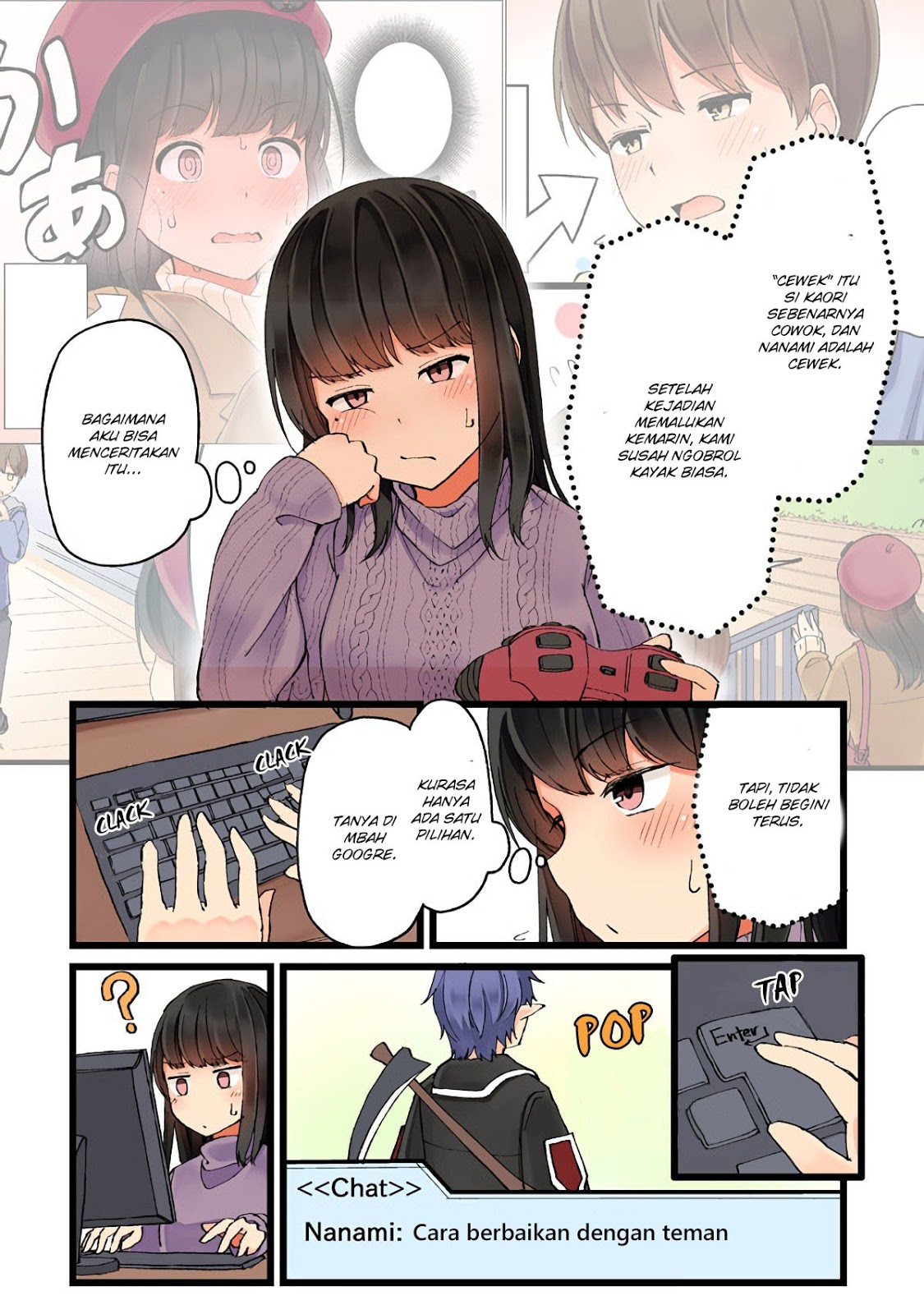 Hanging Out with a Gamer Girl Chapter 7 - halaman 3