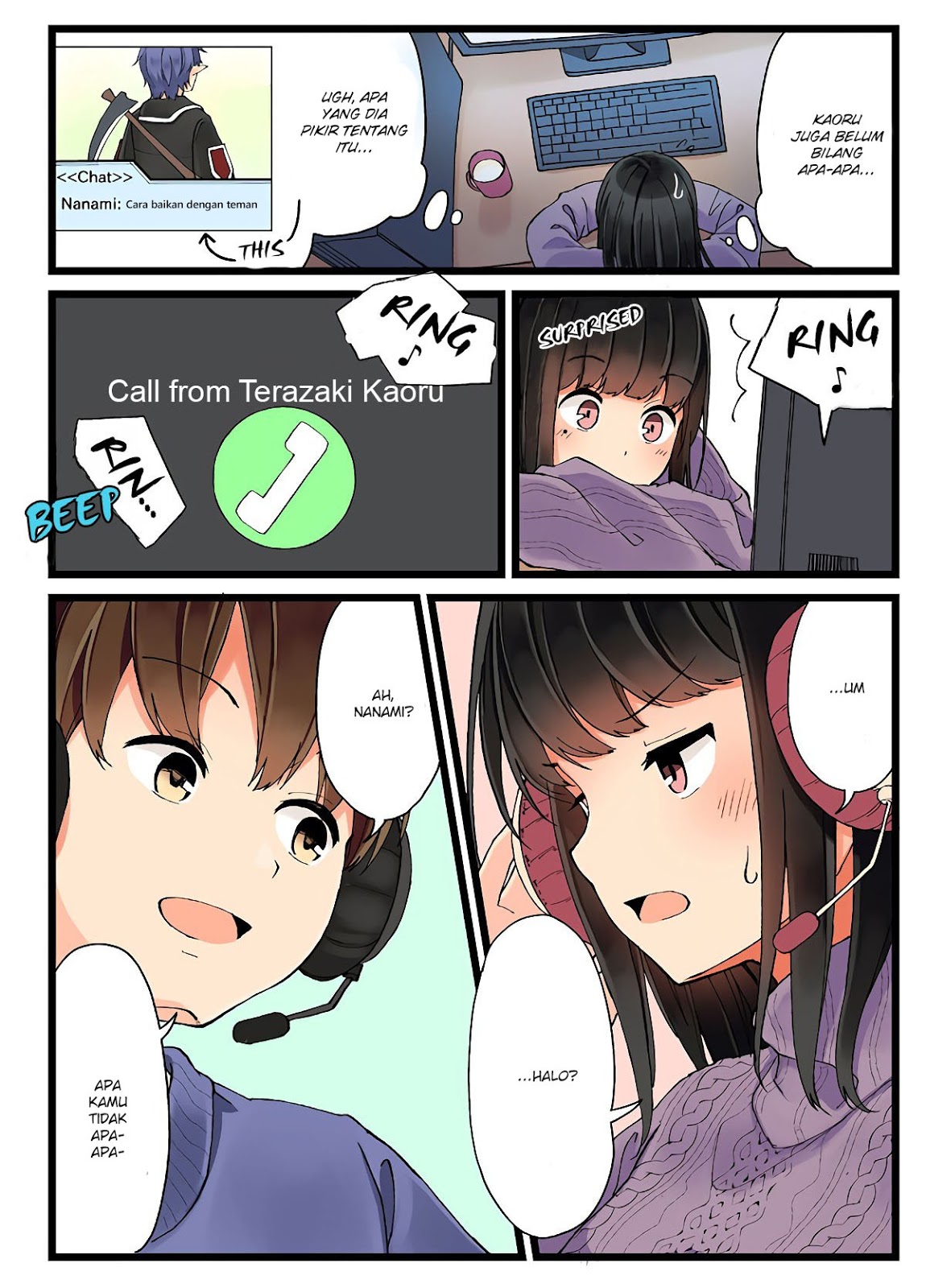 Hanging Out with a Gamer Girl Chapter 8 - halaman 3