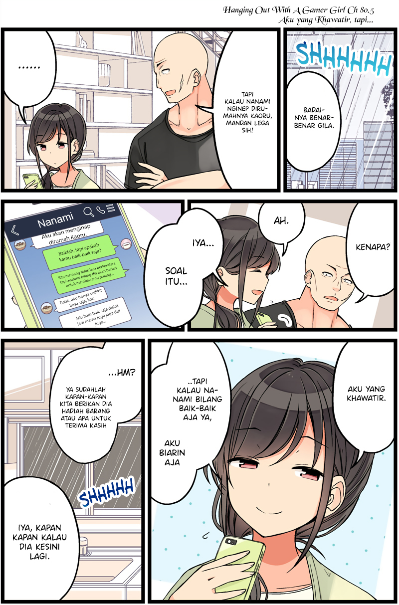 Hanging Out with a Gamer Girl Chapter 80.5 - halaman 2
