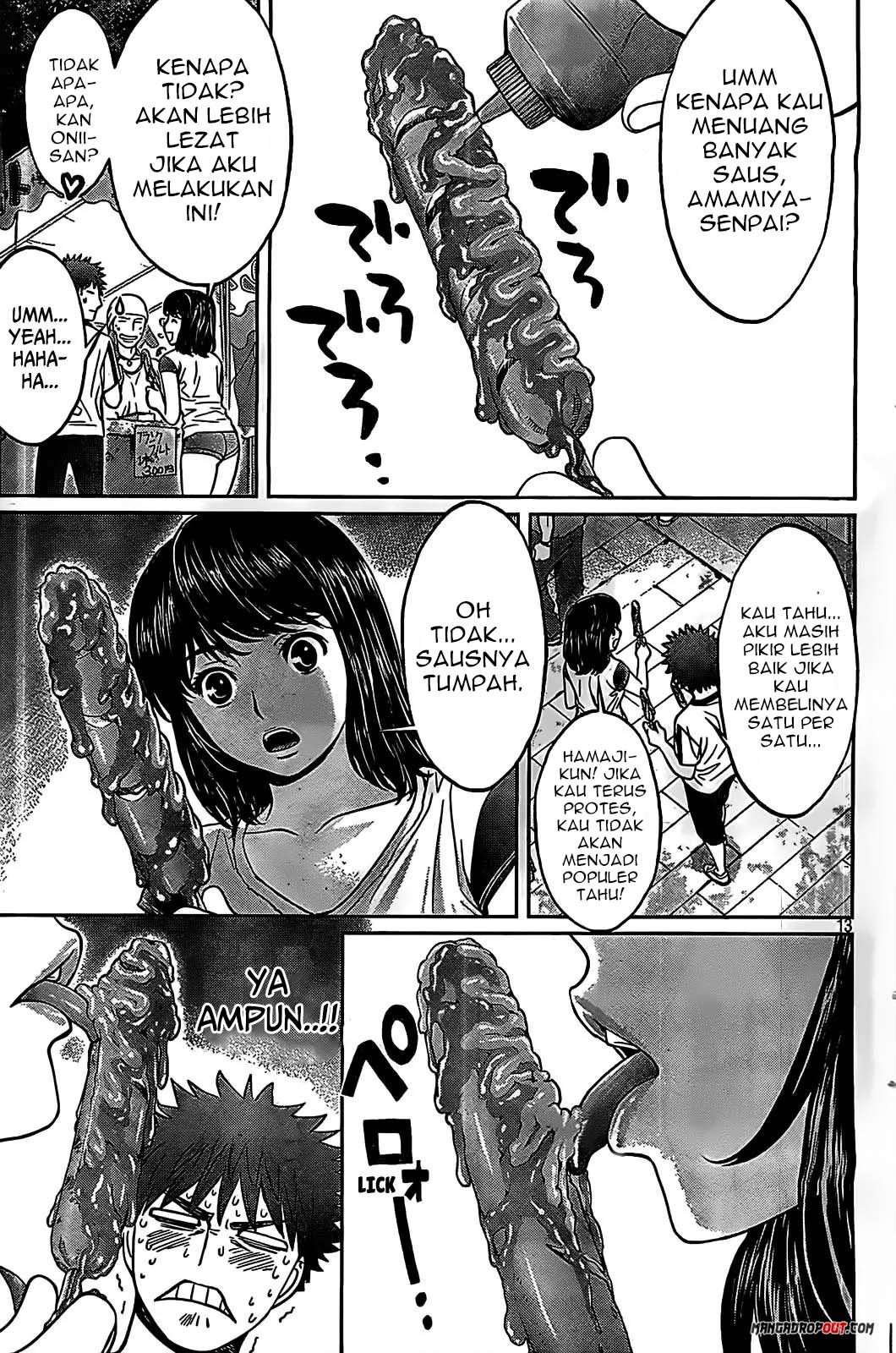 Hantsu x Trash Chapter 43 - halaman 14