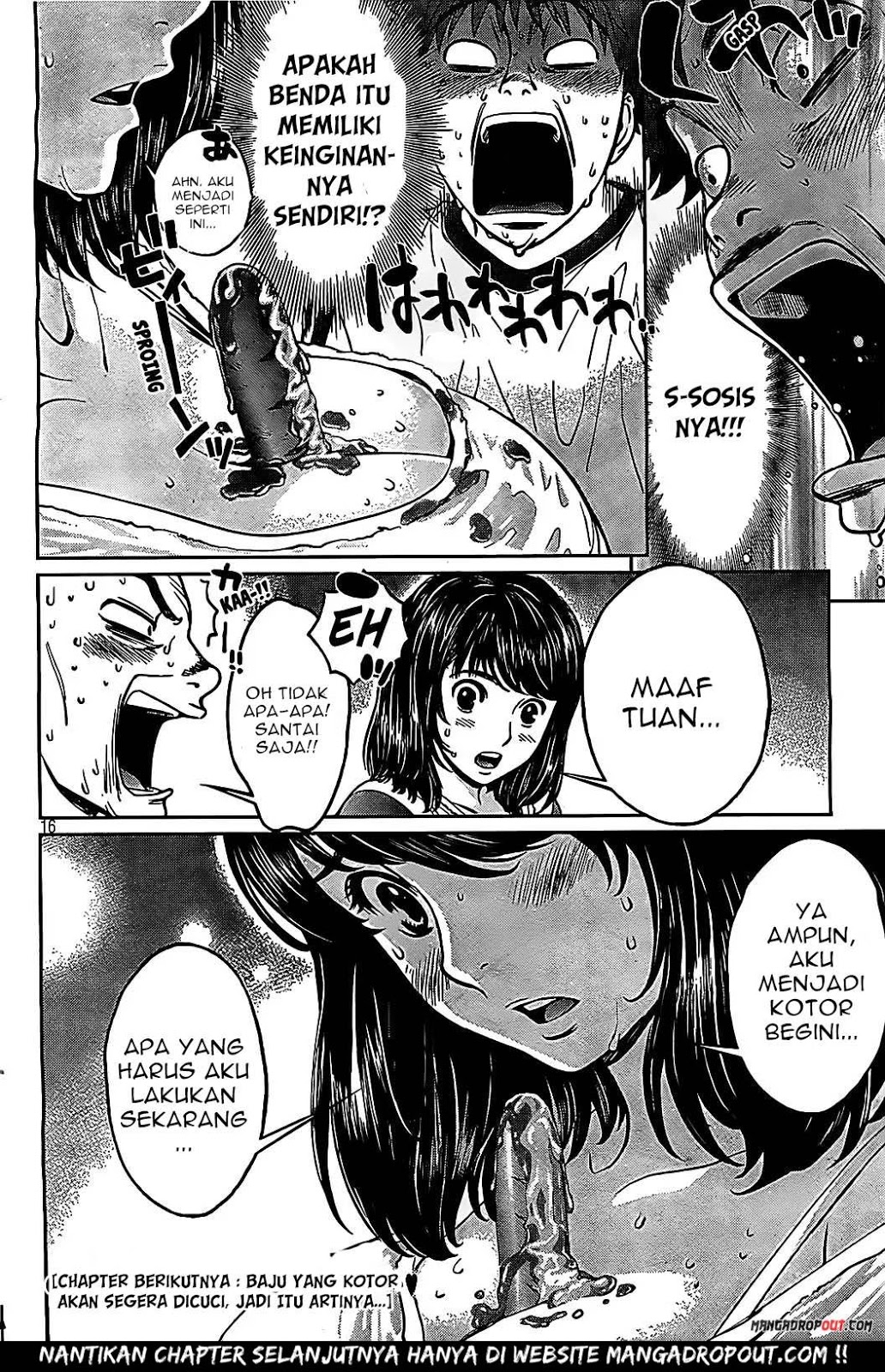 Hantsu x Trash Chapter 43 - halaman 17