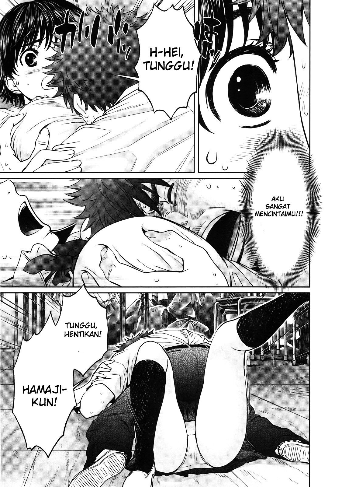 Hantsu x Trash Chapter 61 - halaman 14