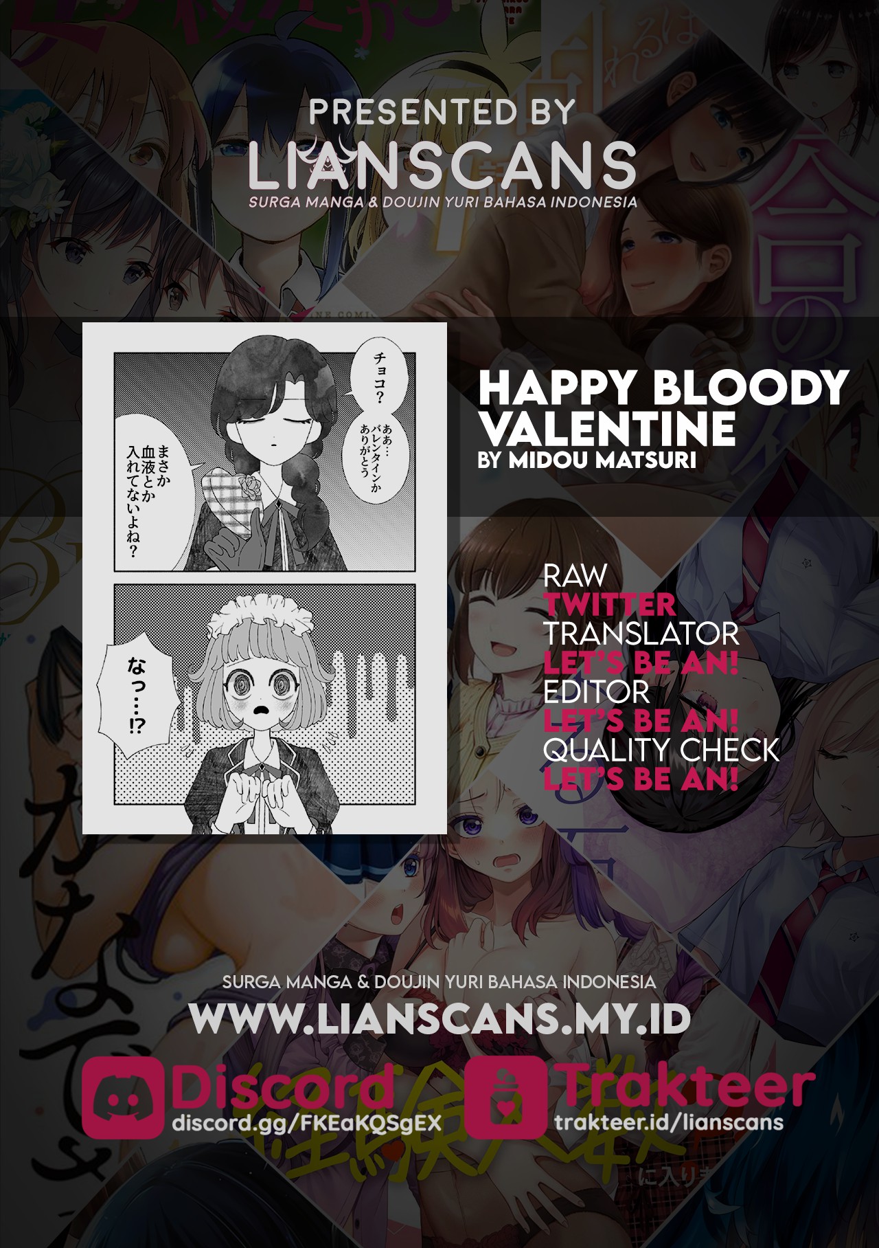 Happy Bloody Valentine Chapter 0 - halaman 5
