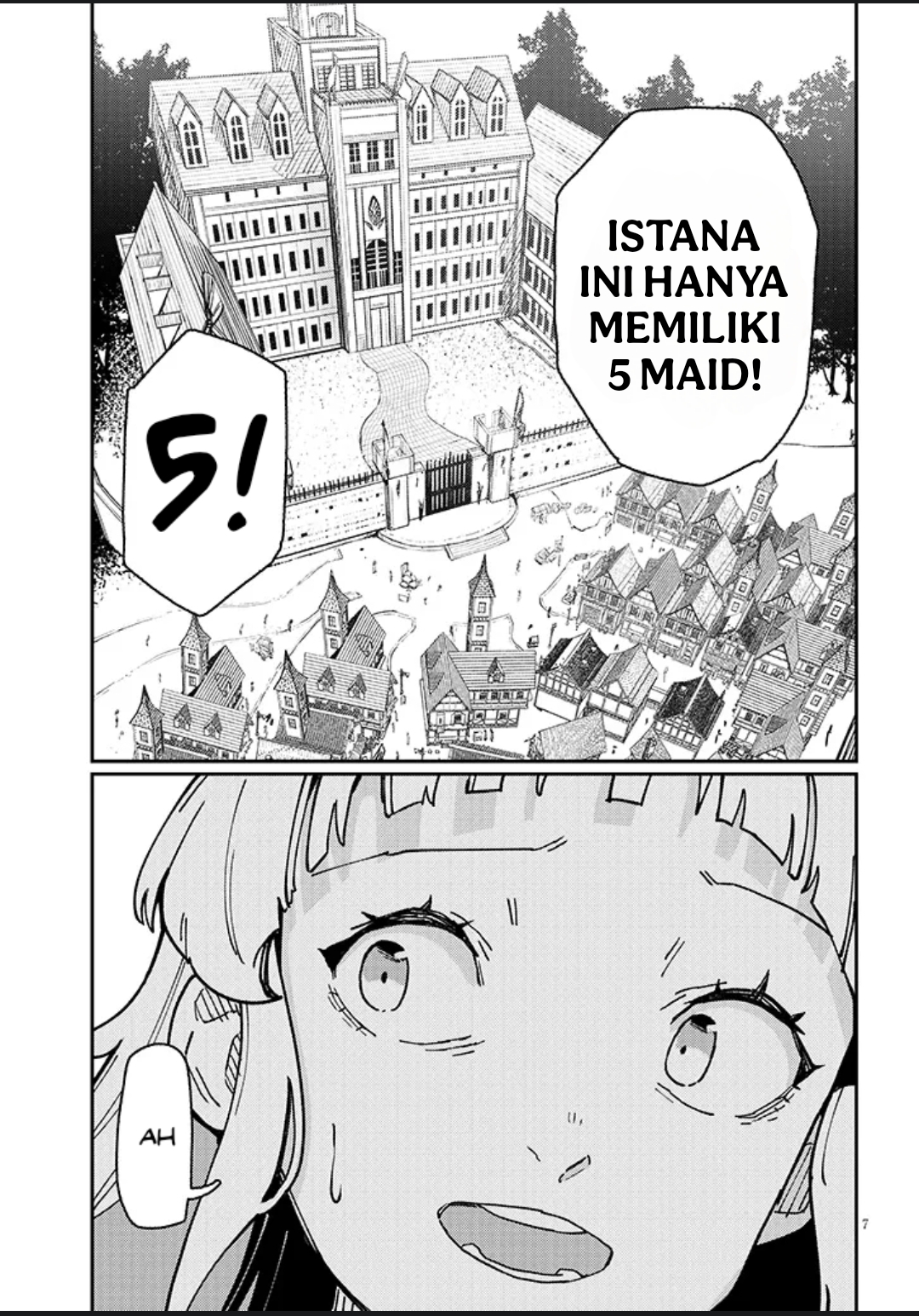 Harem yori Heion wo! Isekai de Shizuka ni NEET Hime sasete Kure Chapter 3.1 - halaman 7