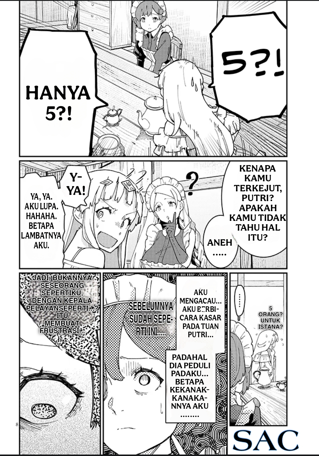 Harem yori Heion wo! Isekai de Shizuka ni NEET Hime sasete Kure Chapter 3.1 - halaman 8