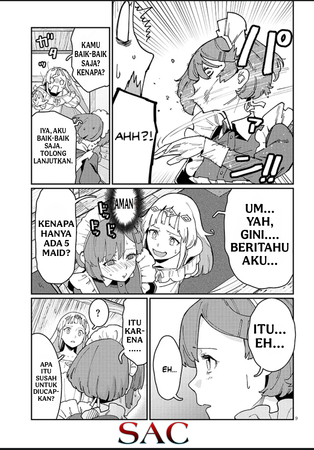 Harem yori Heion wo! Isekai de Shizuka ni NEET Hime sasete Kure Chapter 3.1 - halaman 9