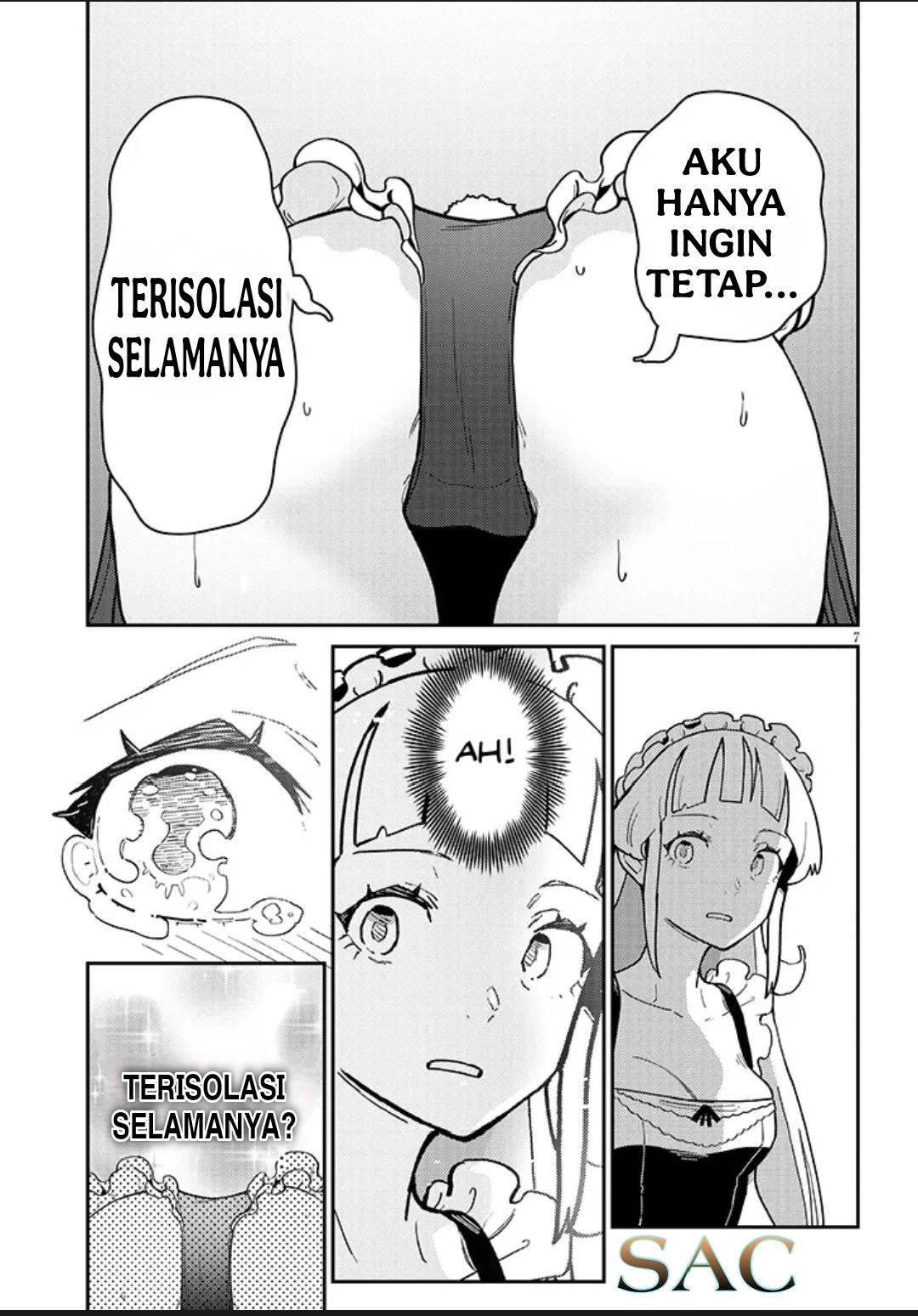 Harem yori Heion wo! Isekai de Shizuka ni NEET Hime sasete Kure Chapter 4.1 - halaman 7