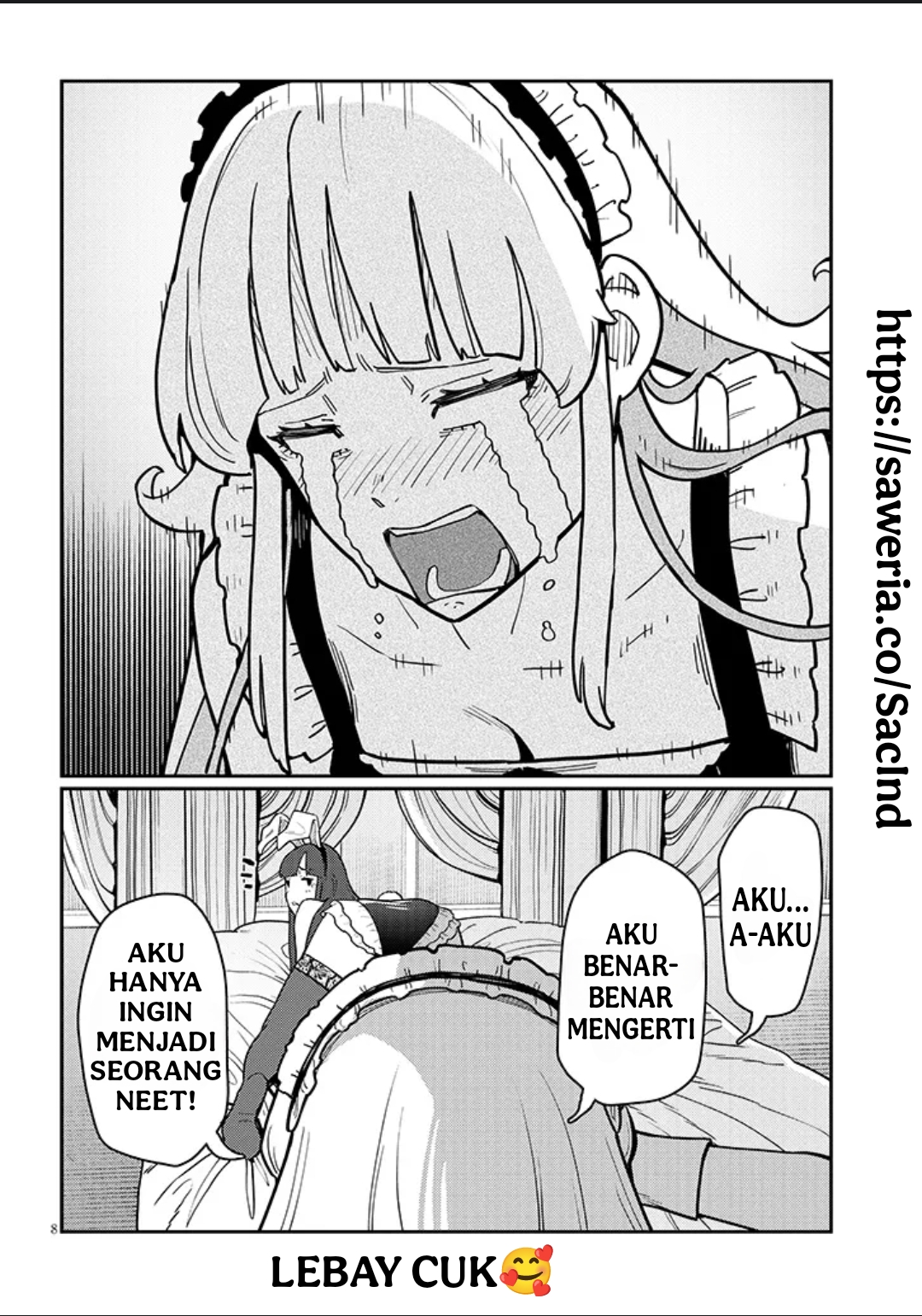 Harem yori Heion wo! Isekai de Shizuka ni NEET Hime sasete Kure Chapter 4.1 - halaman 8