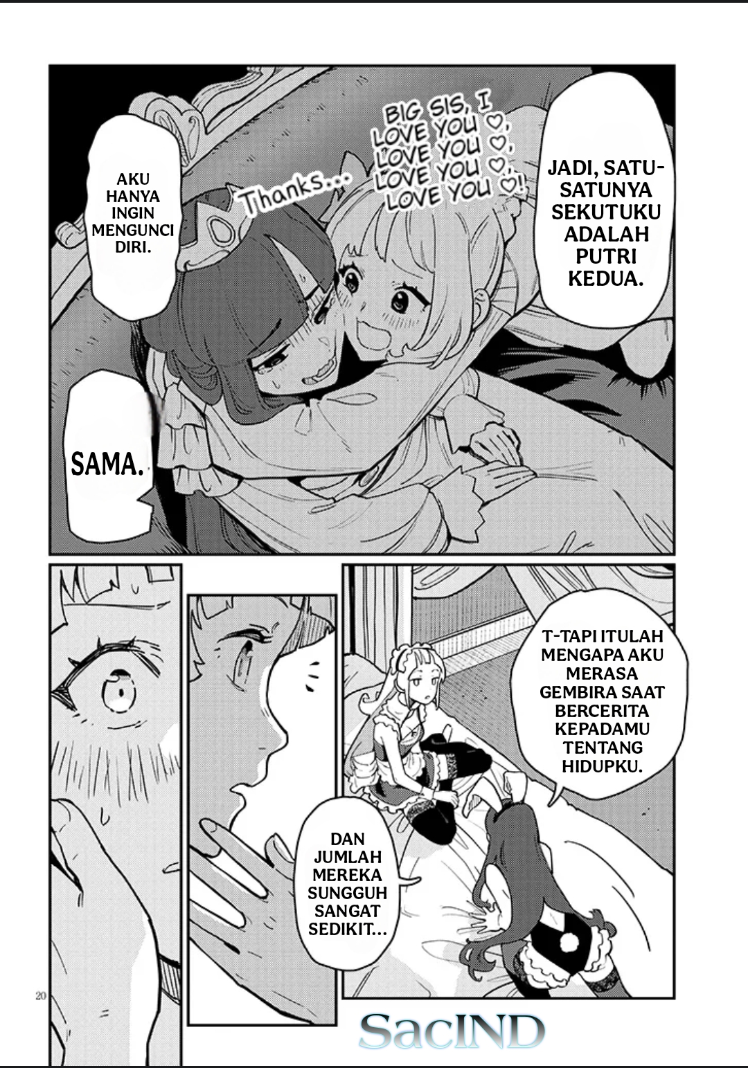 Harem yori Heion wo! Isekai de Shizuka ni NEET Hime sasete Kure Chapter 4.2 - halaman 8
