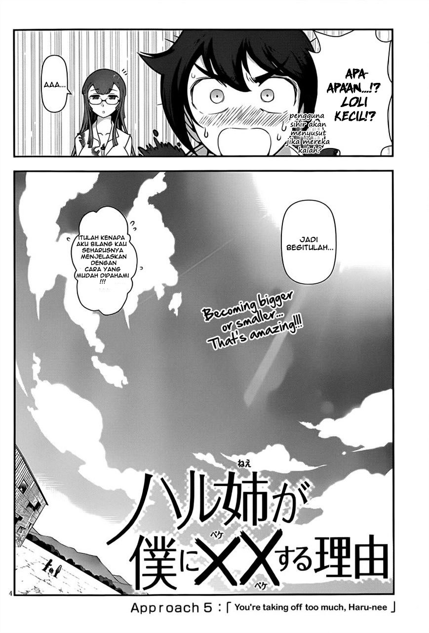 Haru-nee ga Boku ni xx Suru Riyuu Chapter 5 - halaman 5