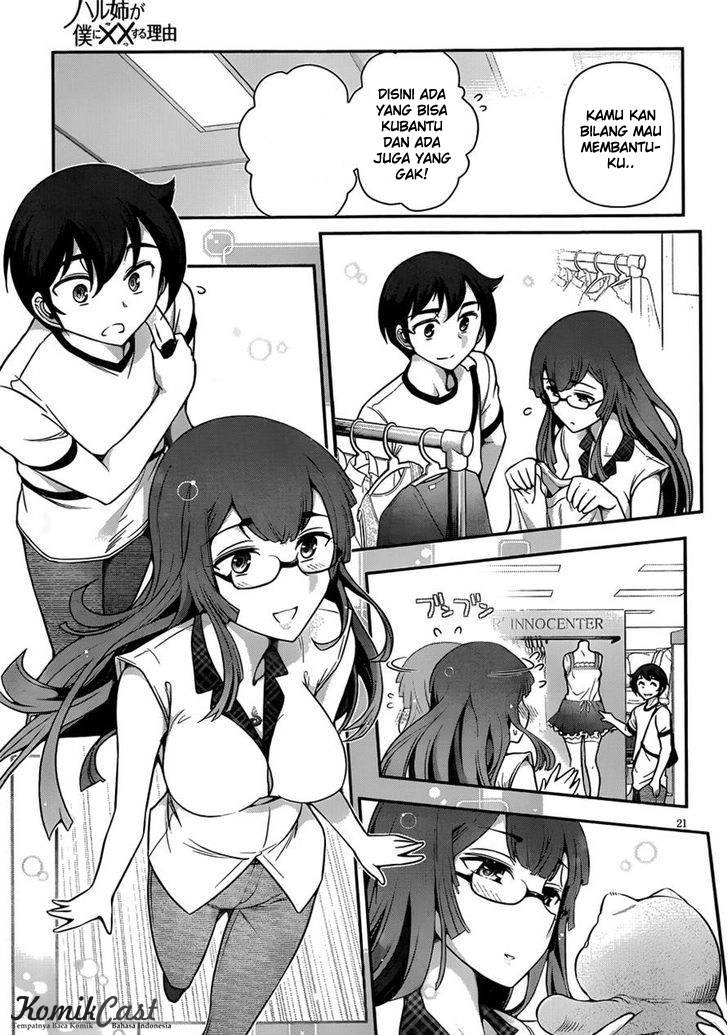 Haru-nee ga Boku ni xx Suru Riyuu Chapter 6 - halaman 21