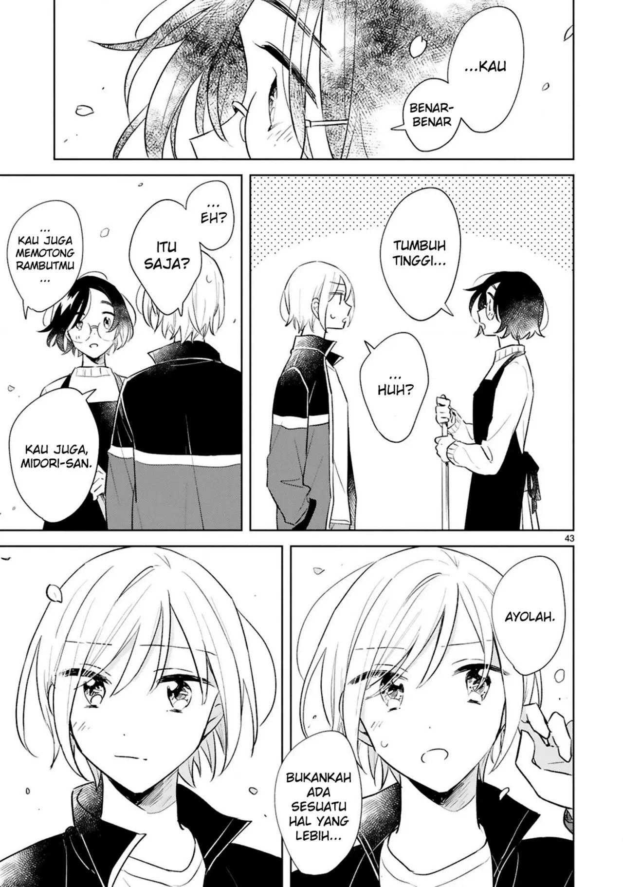 Haru to Midori Chapter 15 - halaman 43