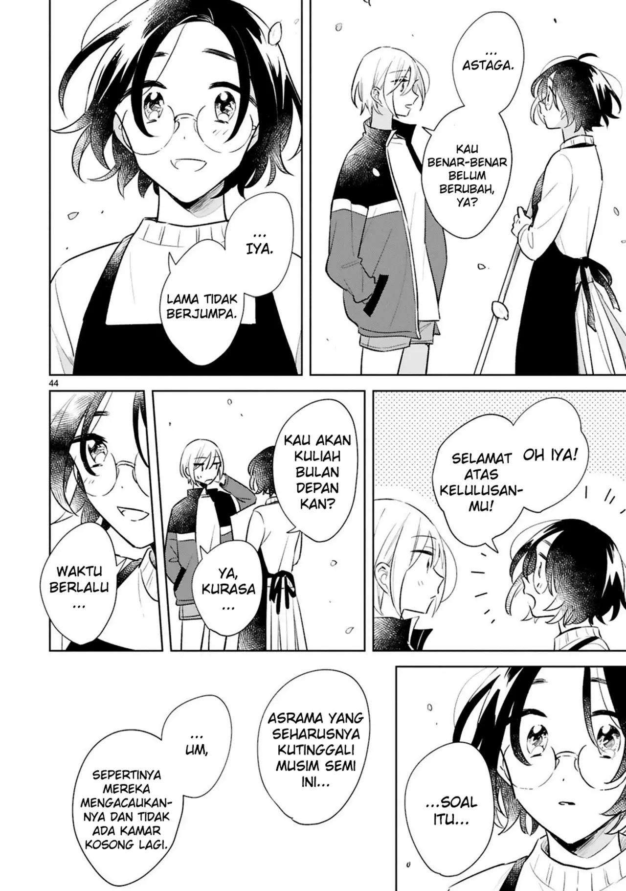 Haru to Midori Chapter 15 - halaman 44