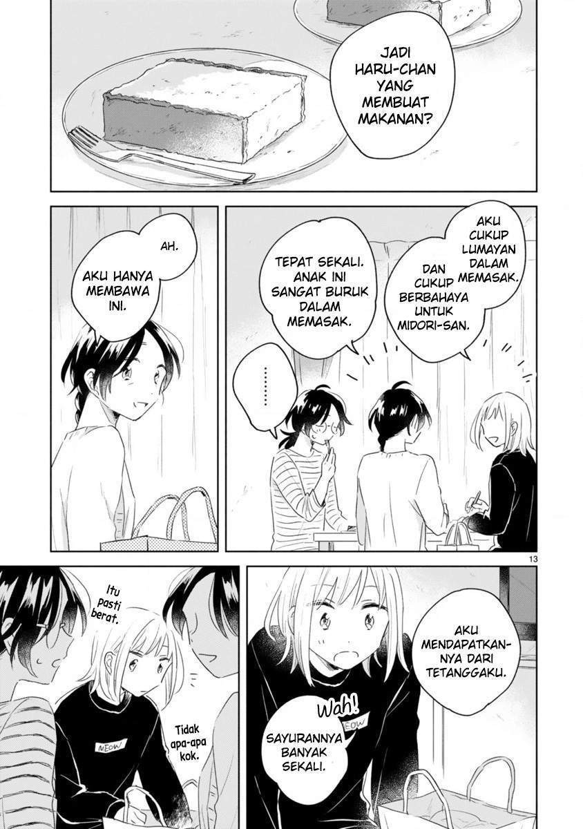 Haru to Midori Chapter 7 - halaman 13