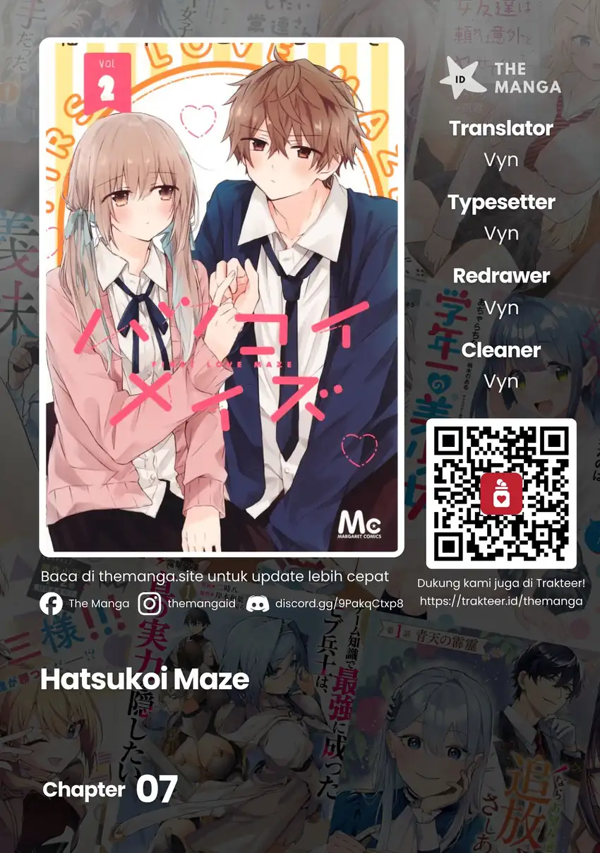Hatsukoi Maze Chapter 7 - halaman 1