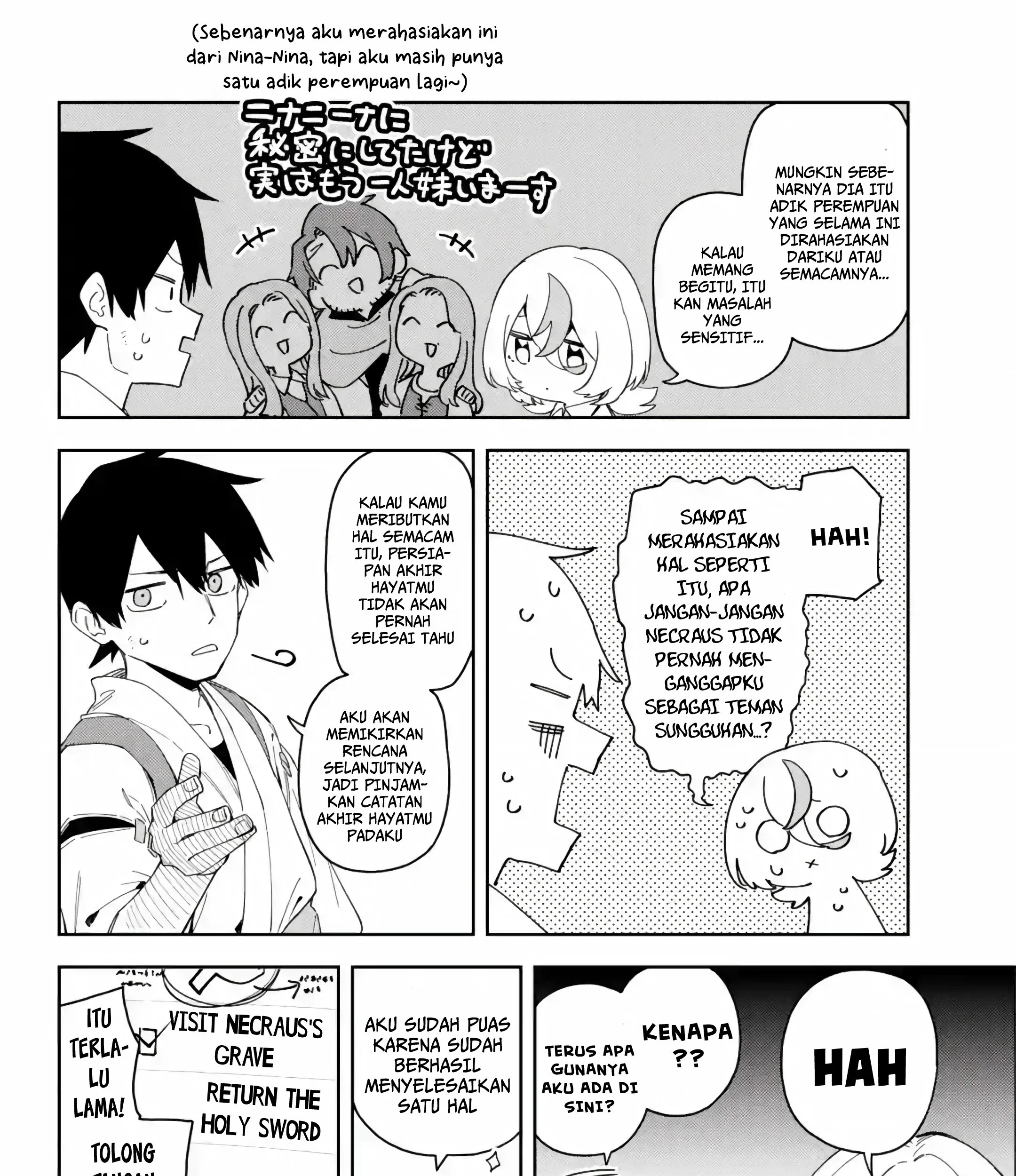 Hatsukoi no Majo kara Tanomareta Shigoto wa, Kanojo ga Shinu made no Junbi datta. Chapter 1 - halaman 145