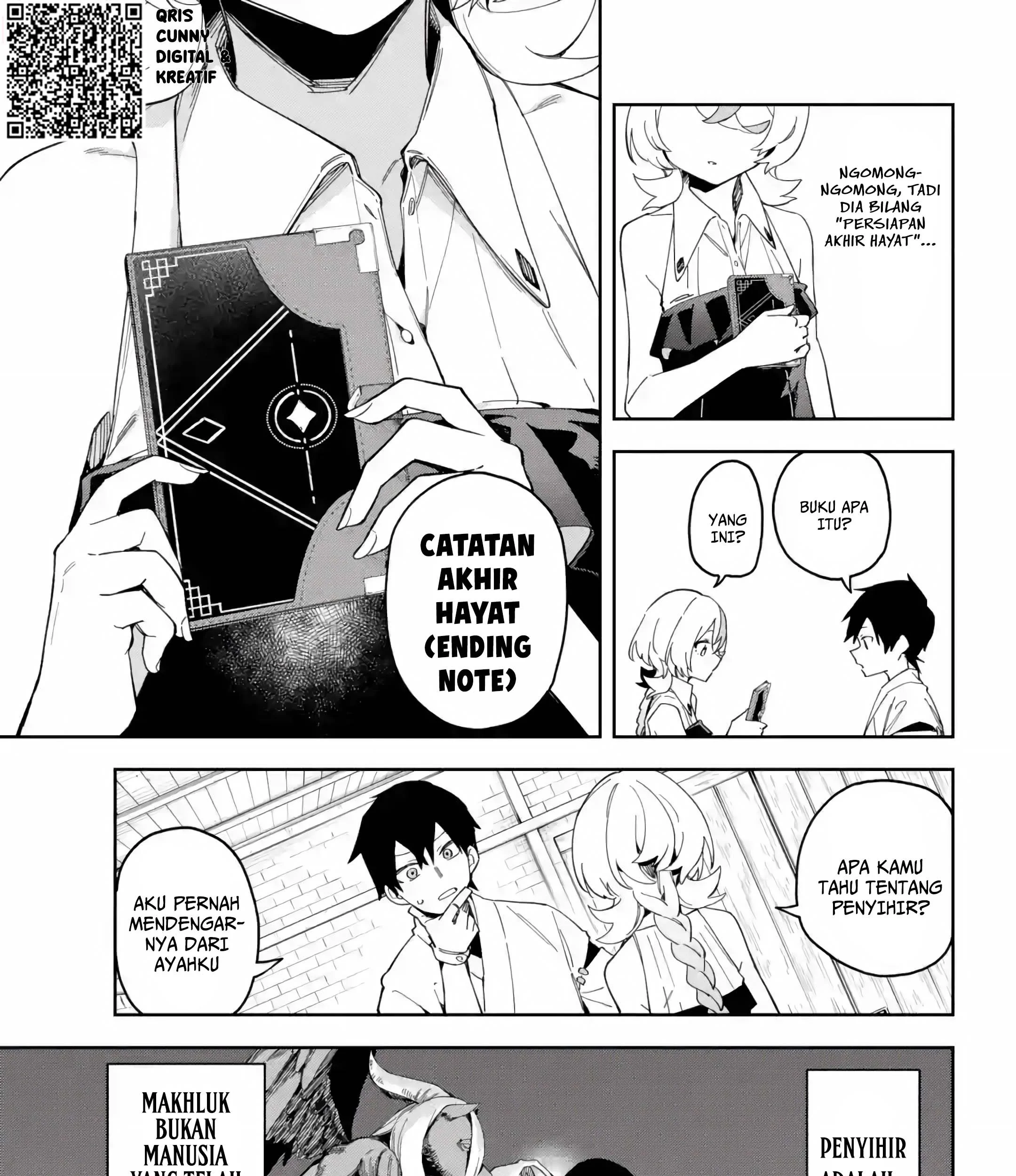 Hatsukoi no Majo kara Tanomareta Shigoto wa, Kanojo ga Shinu made no Junbi datta. Chapter 1 - halaman 35