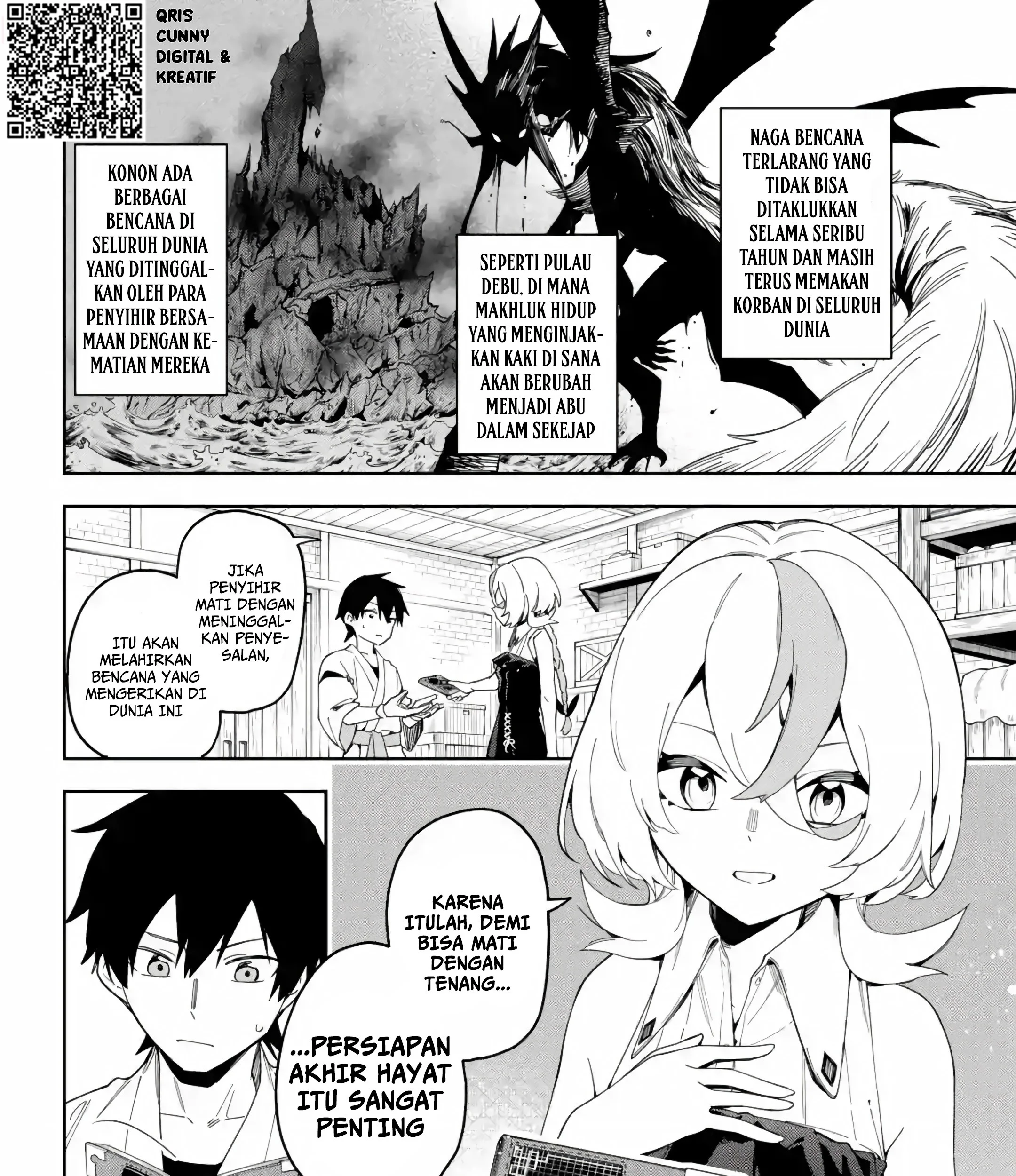 Hatsukoi no Majo kara Tanomareta Shigoto wa, Kanojo ga Shinu made no Junbi datta. Chapter 1 - halaman 37