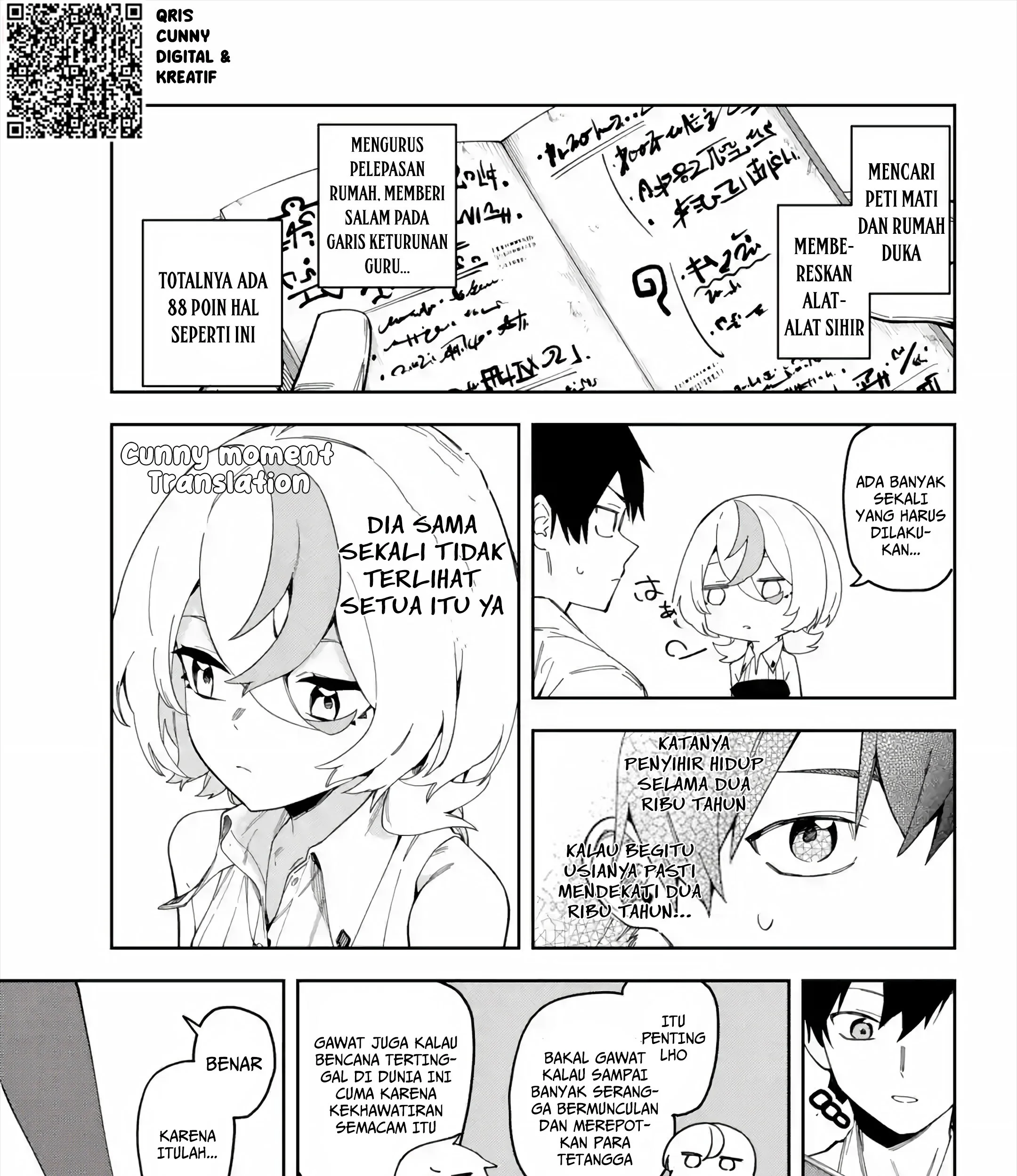 Hatsukoi no Majo kara Tanomareta Shigoto wa, Kanojo ga Shinu made no Junbi datta. Chapter 1 - halaman 39