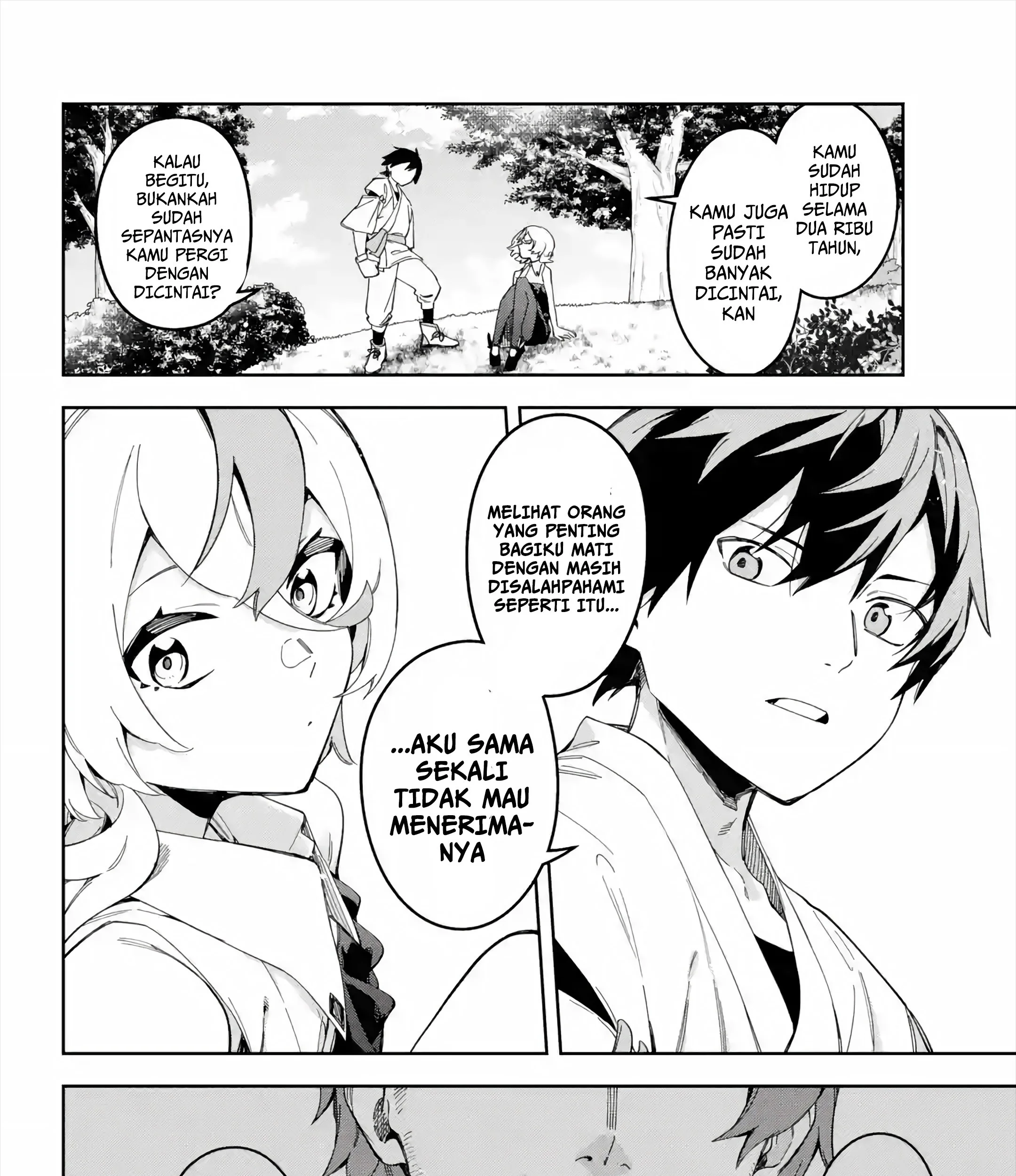 Hatsukoi no Majo kara Tanomareta Shigoto wa, Kanojo ga Shinu made no Junbi datta. Chapter 1 - halaman 69
