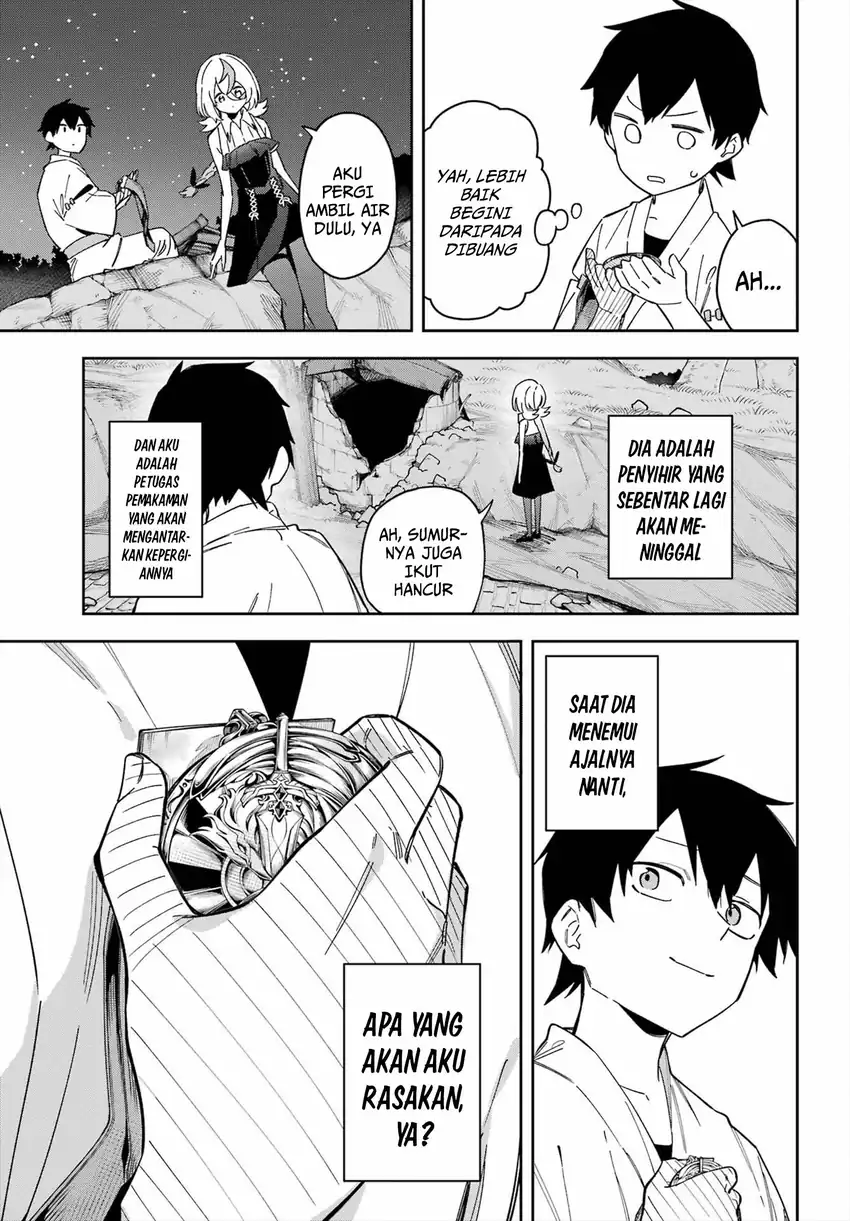 Hatsukoi no Majo kara Tanomareta Shigoto wa, Kanojo ga Shinu made no Junbi datta. Chapter 3 - halaman 44