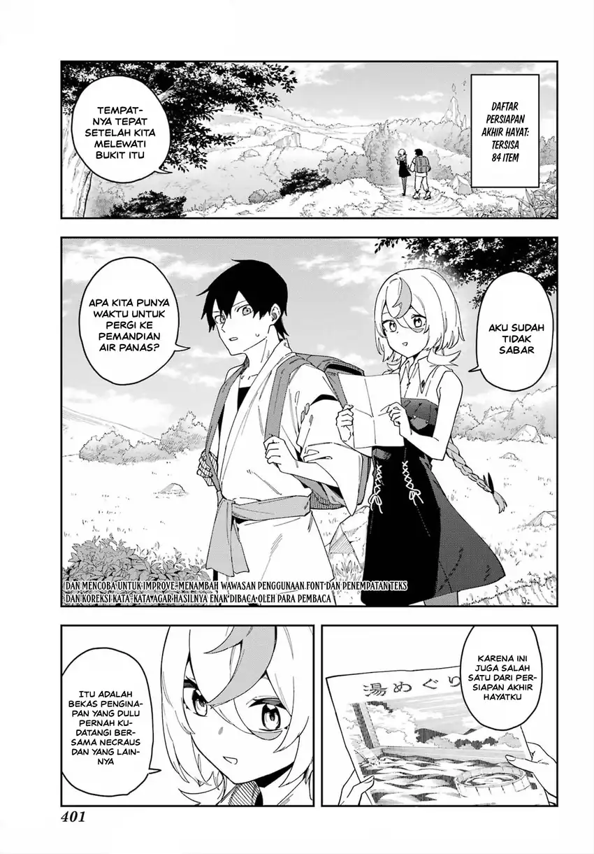 Hatsukoi no Majo kara Tanomareta Shigoto wa, Kanojo ga Shinu made no Junbi datta. Chapter 7 - halaman 4