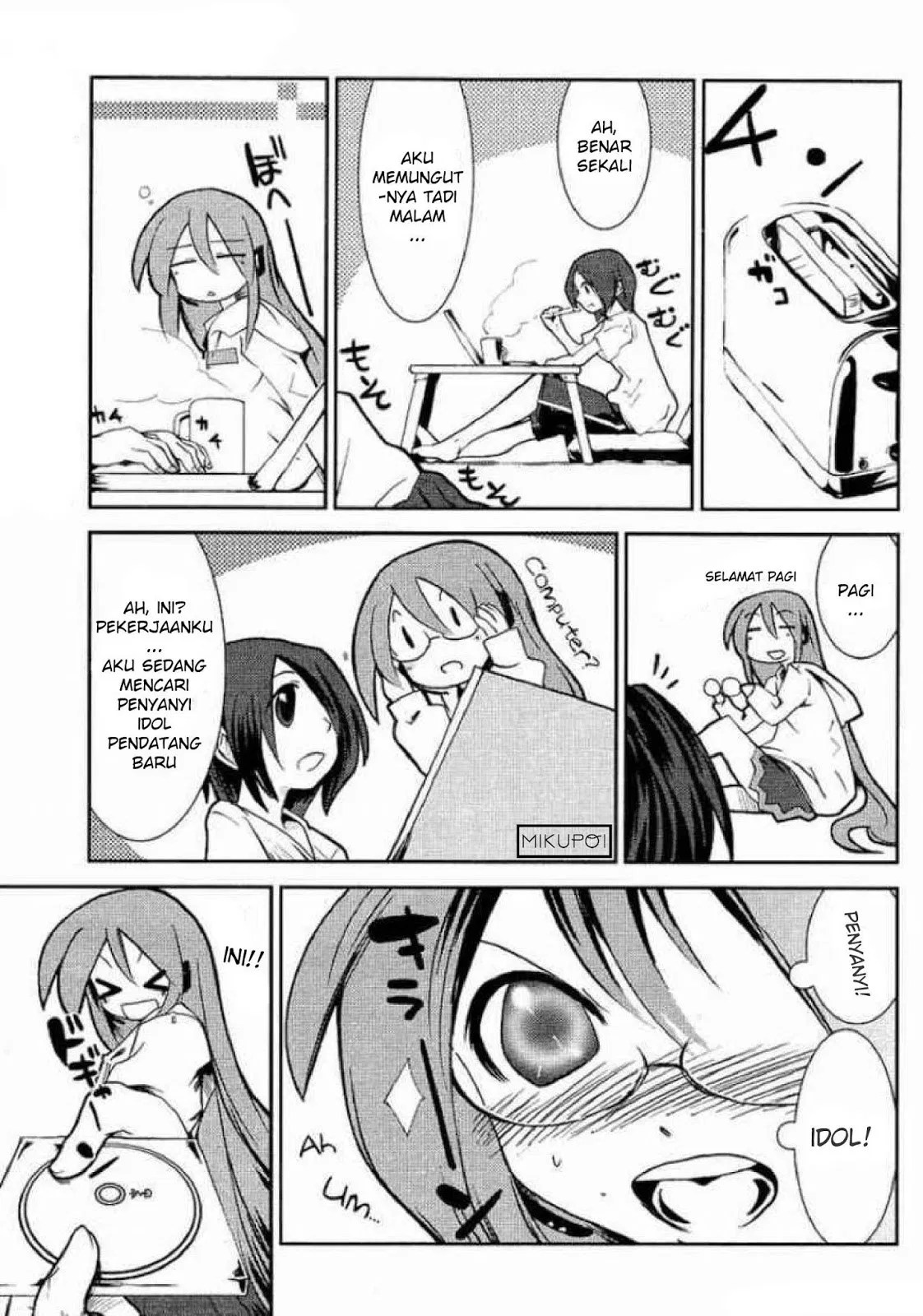 Hatsune Miku : Unofficial Hatsune Mix Chapter 1 - halaman 9