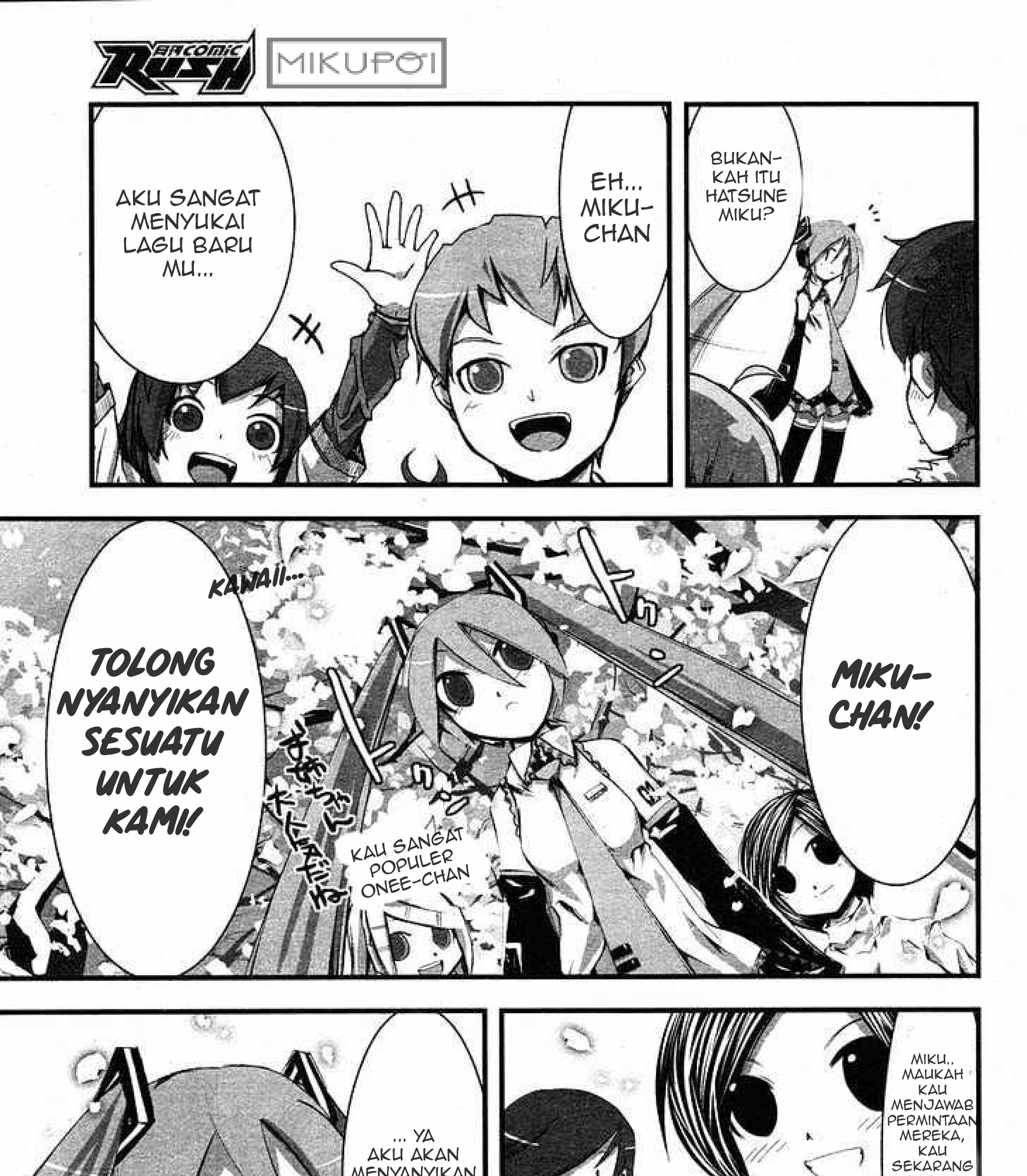 Hatsune Miku : Unofficial Hatsune Mix Chapter 5 - halaman 20