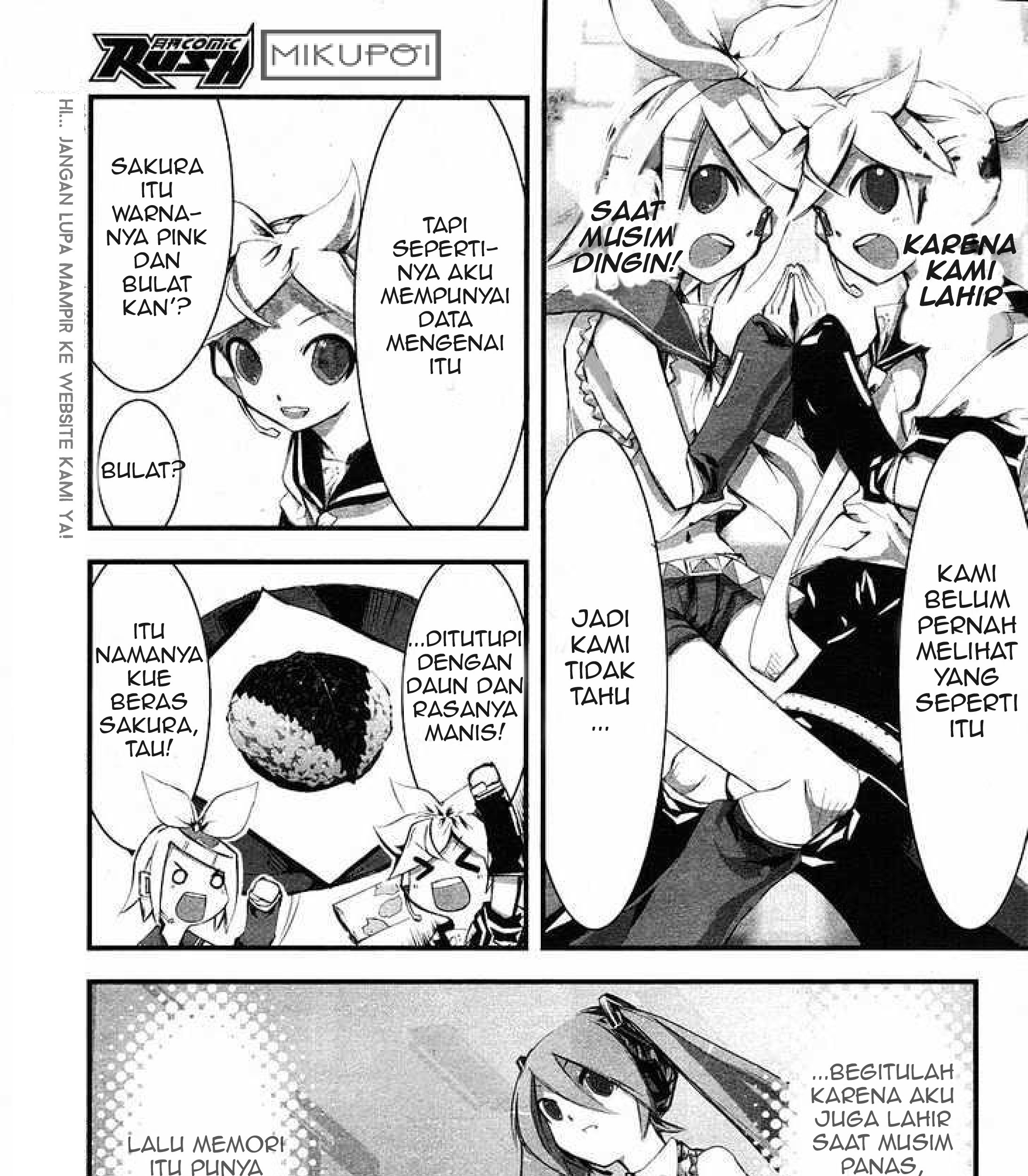 Hatsune Miku : Unofficial Hatsune Mix Chapter 5 - halaman 8