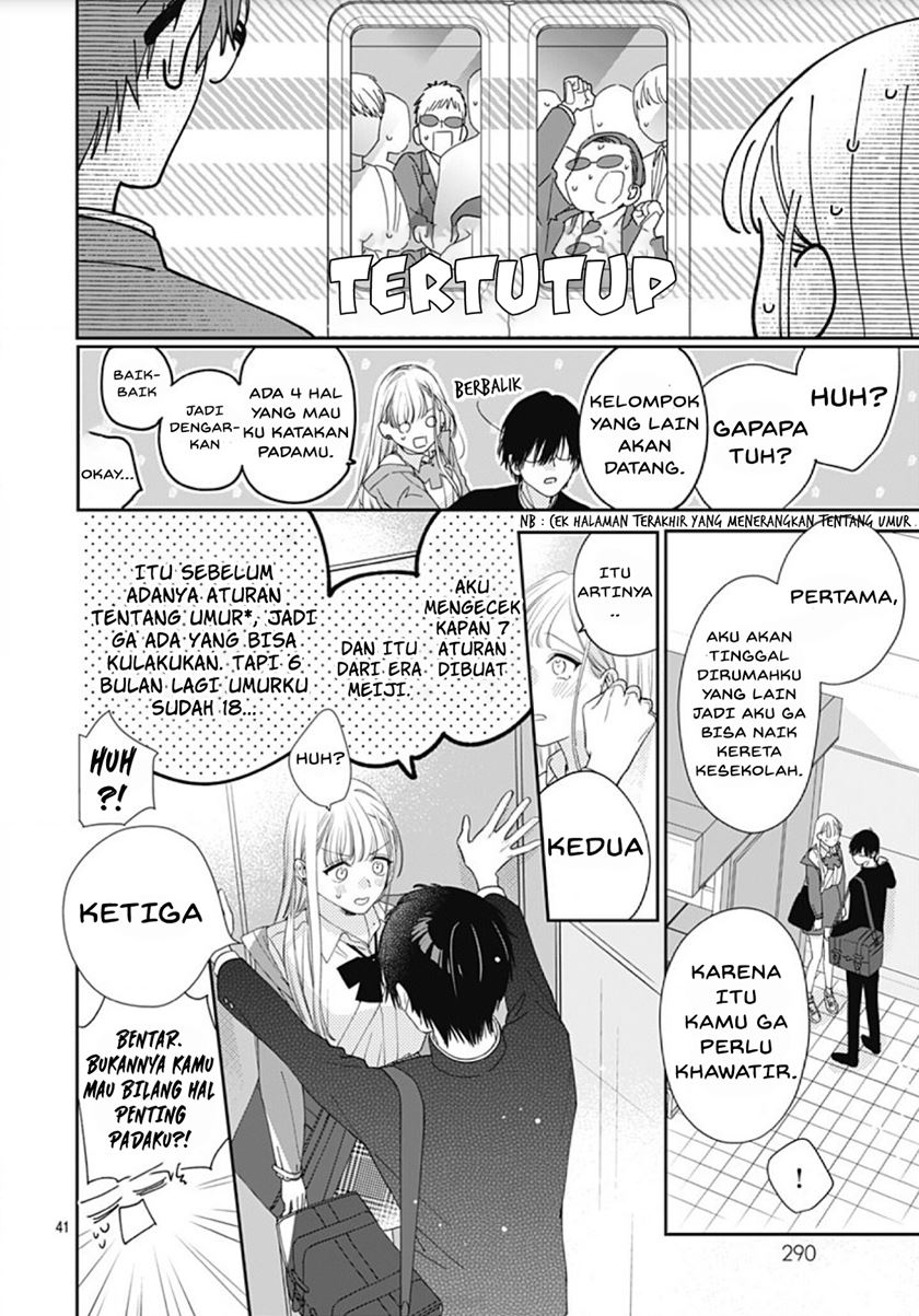 Hayaku Shitai Futari Chapter 1 - halaman 41