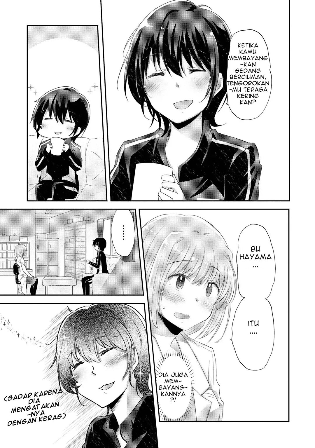 Hayama-sensei to Terano-sensei wa Tsukiatteiru Chapter 1.2 - halaman 9