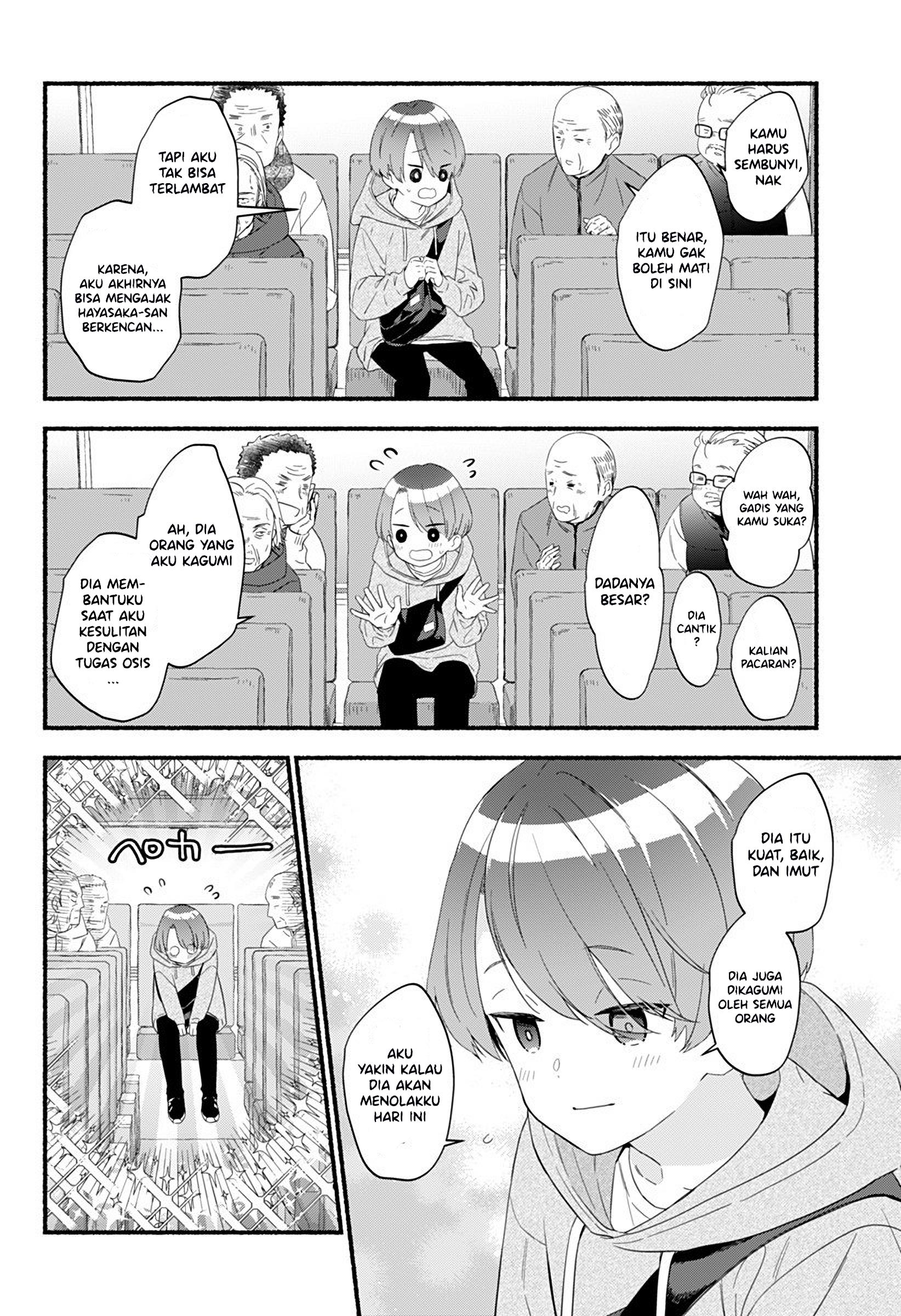 Hayasaka-san Won’t Wait Around Chapter 0.1 - halaman 3