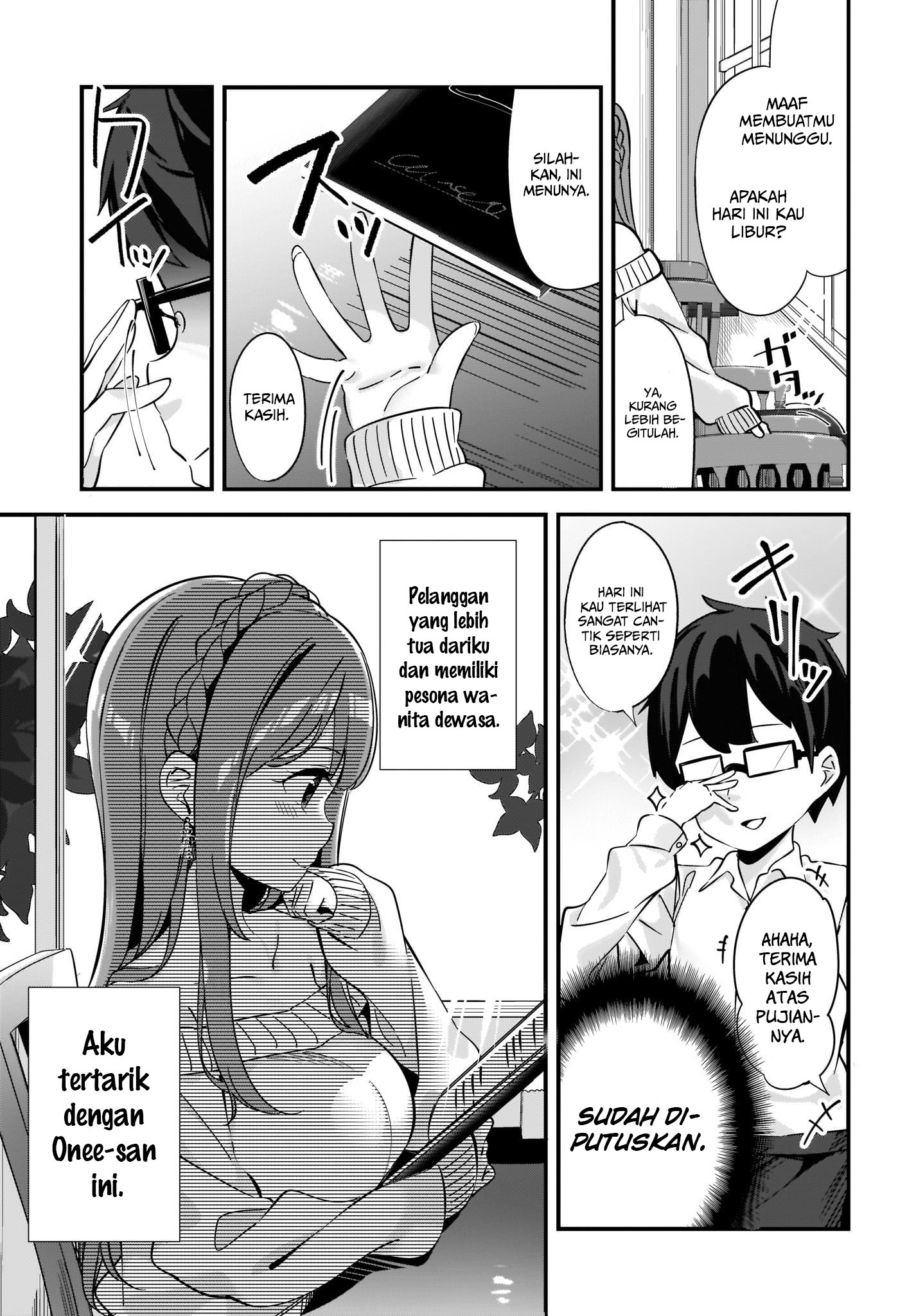 Hayasegawa-kun to Megami na Oneesan Chapter 1 - halaman 8