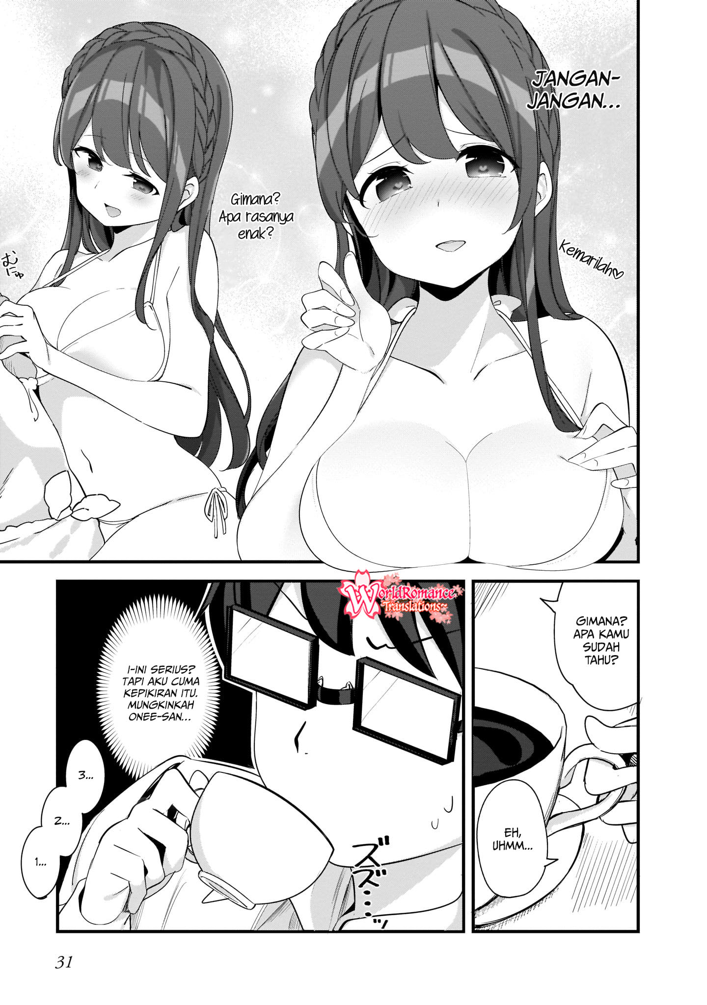 Hayasegawa-kun to Megami na Oneesan Chapter 2 - halaman 13