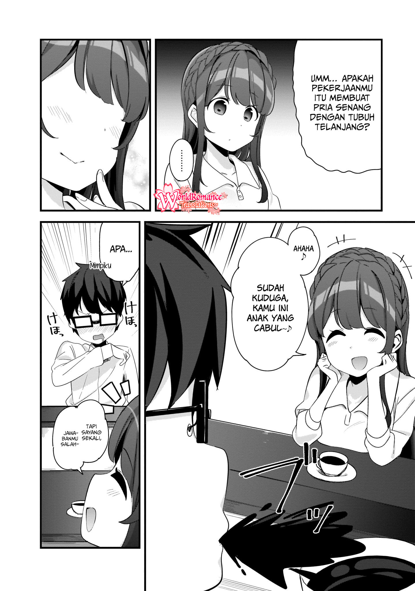 Hayasegawa-kun to Megami na Oneesan Chapter 2 - halaman 14