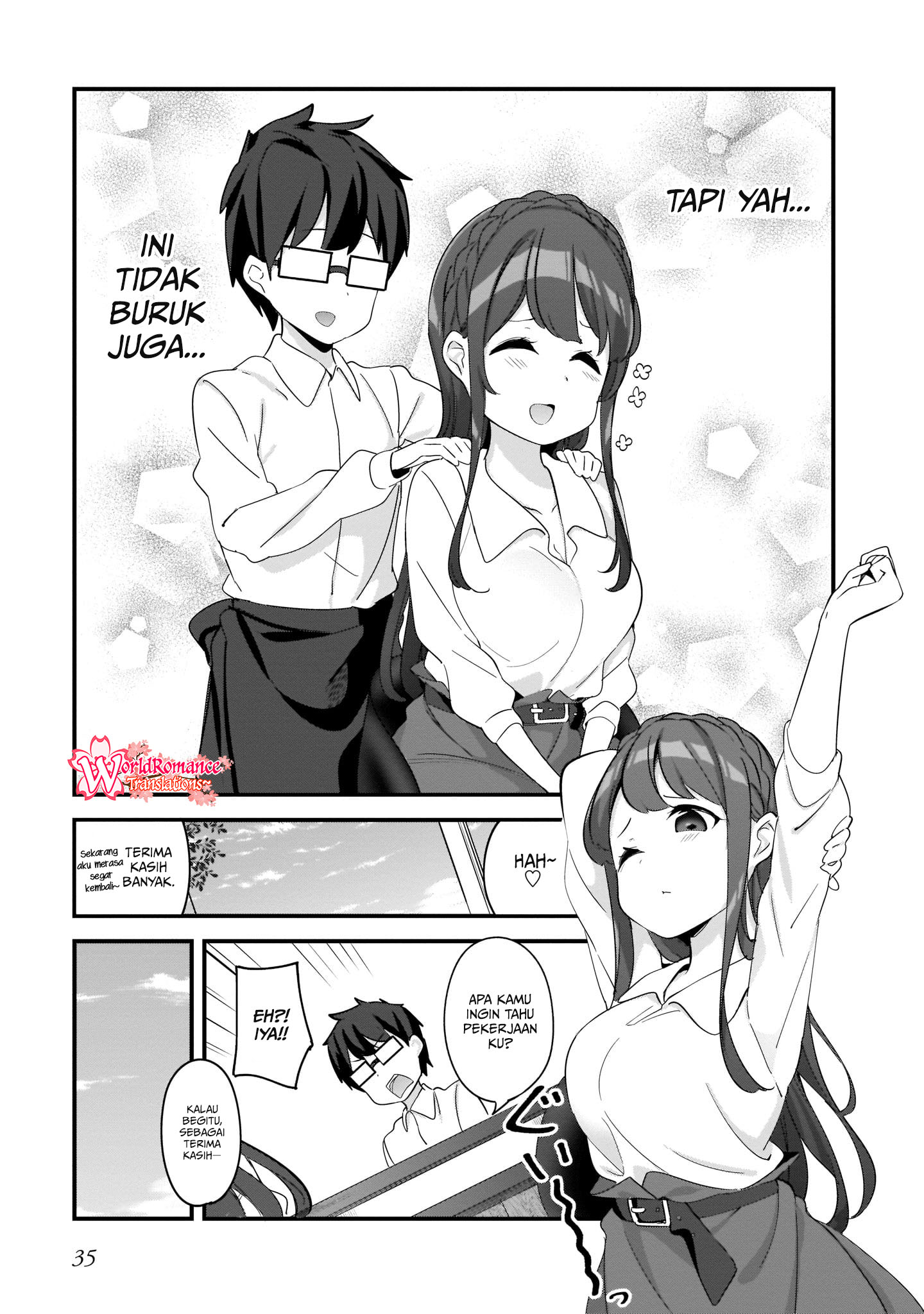 Hayasegawa-kun to Megami na Oneesan Chapter 2 - halaman 17